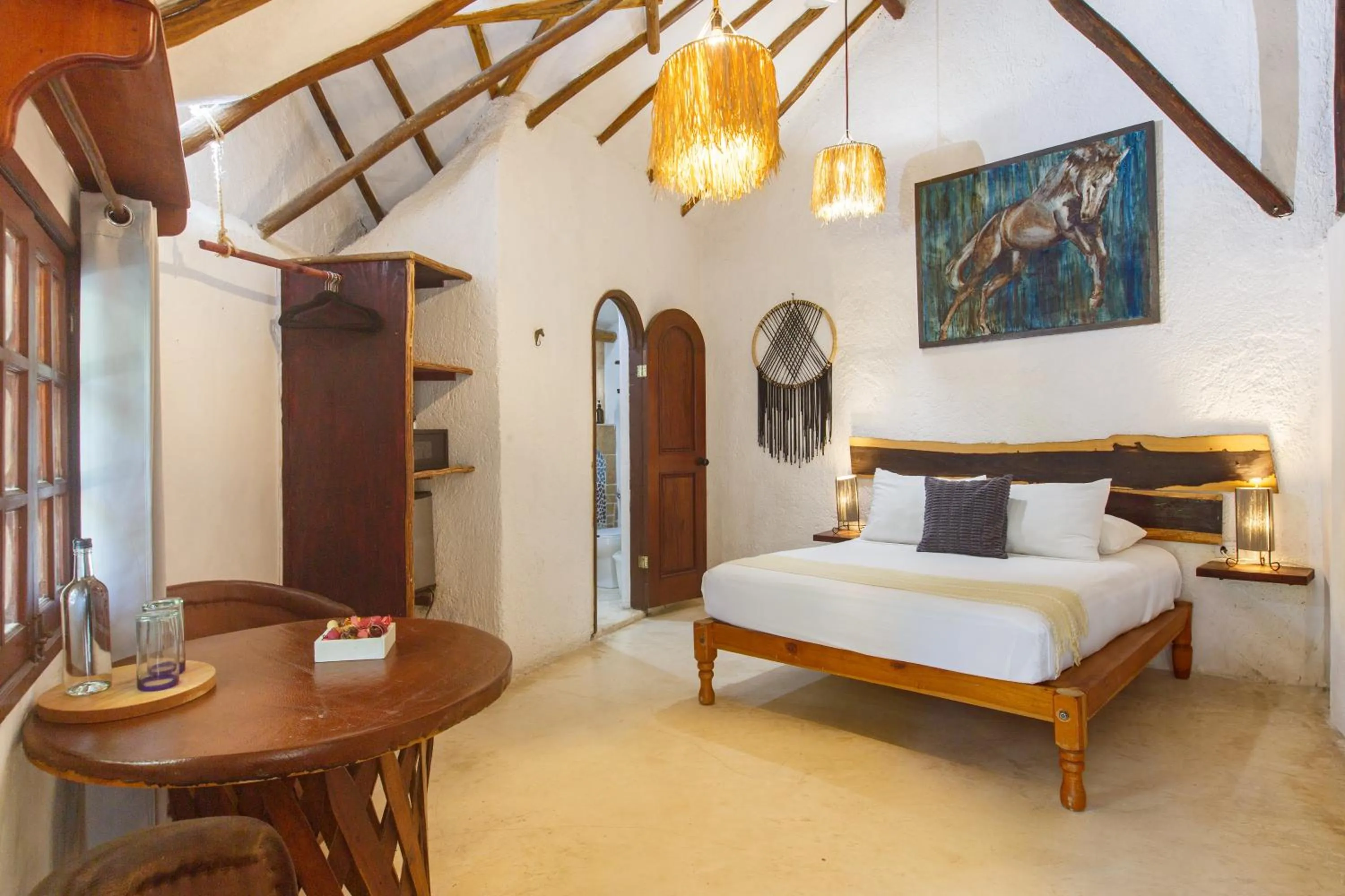 Bedroom, Bed in Zomay Beachfront Holbox