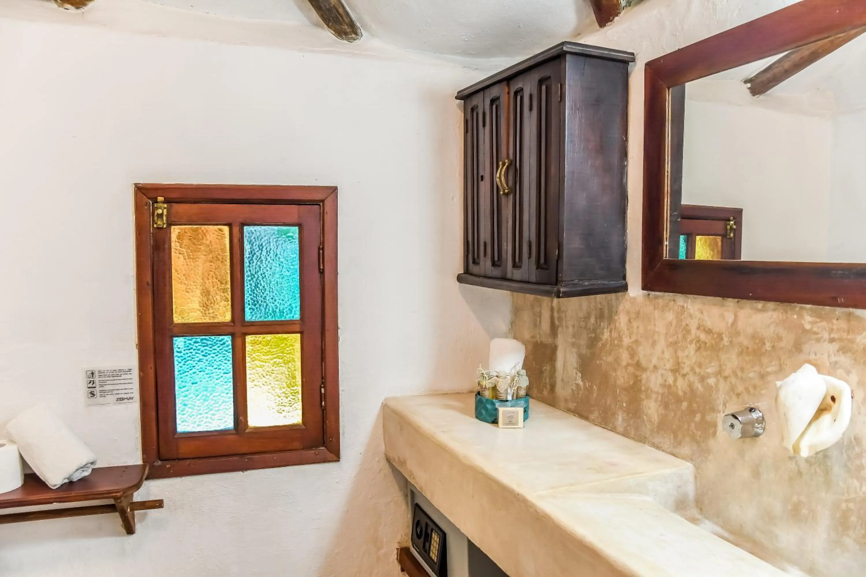 Bathroom in Zomay Beachfront Holbox