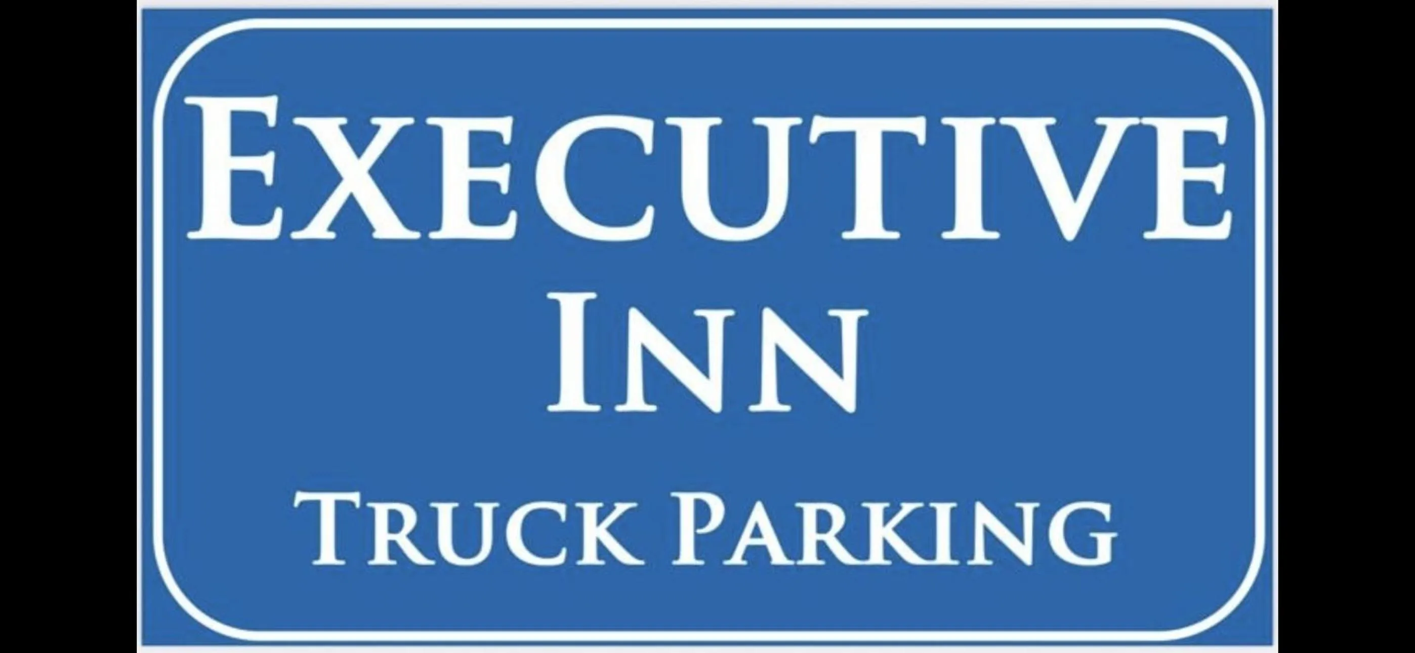 Logo/Certificate/Sign in Executive Inn