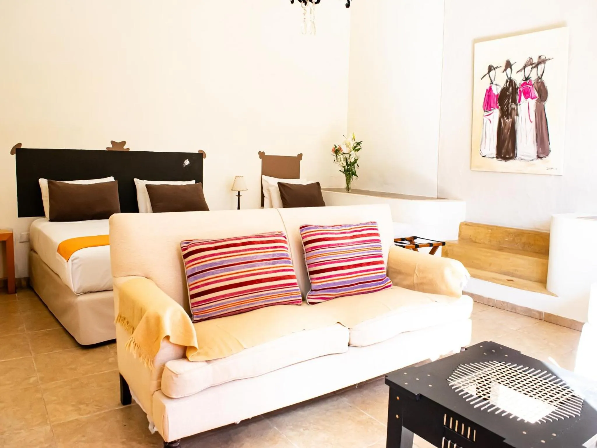 Bed in Bo Hotel & Spa Chicoana Salta