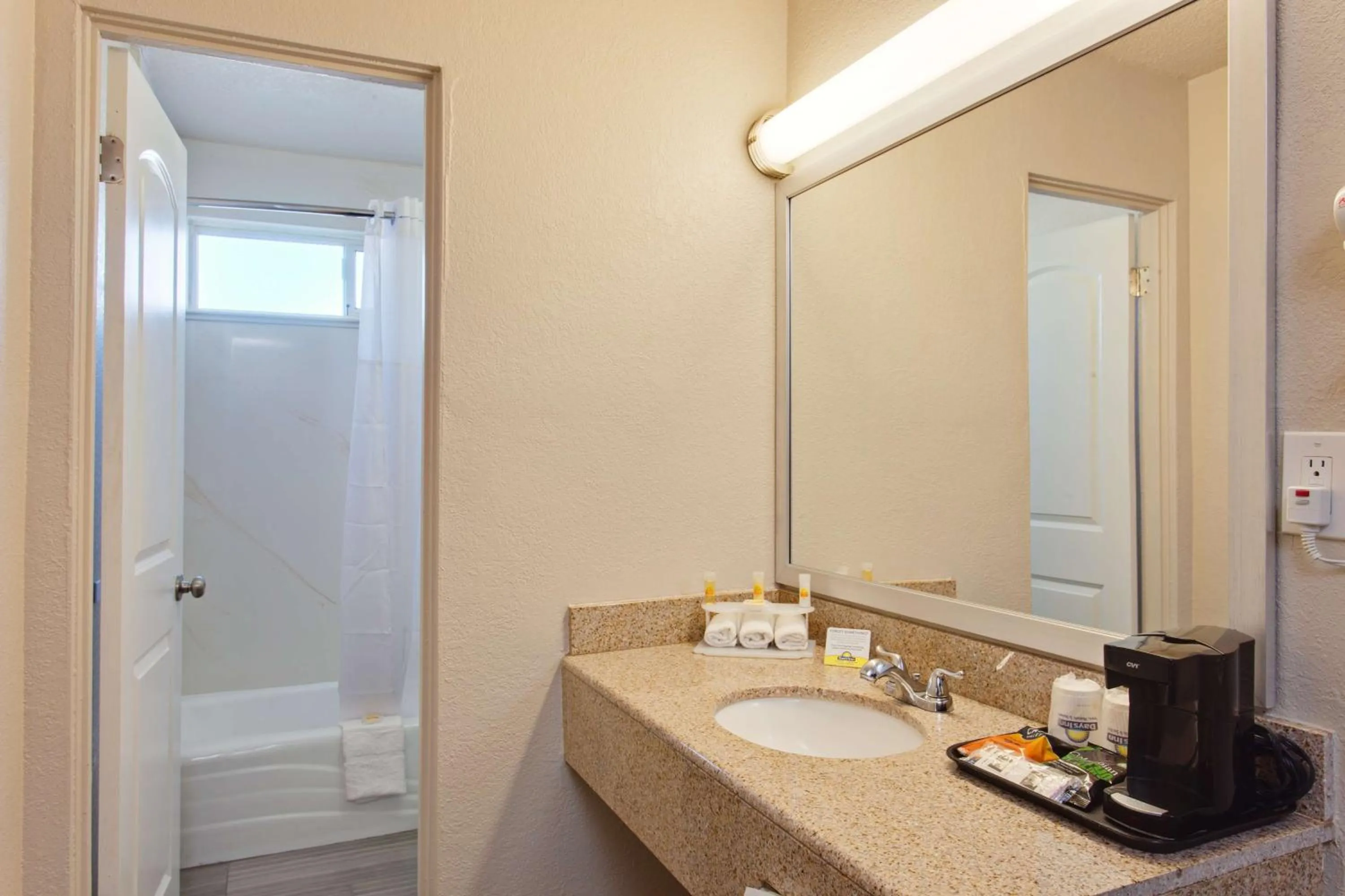 Bathroom in Days Inn by Wyndham Chowchilla Gateway to Yosemite