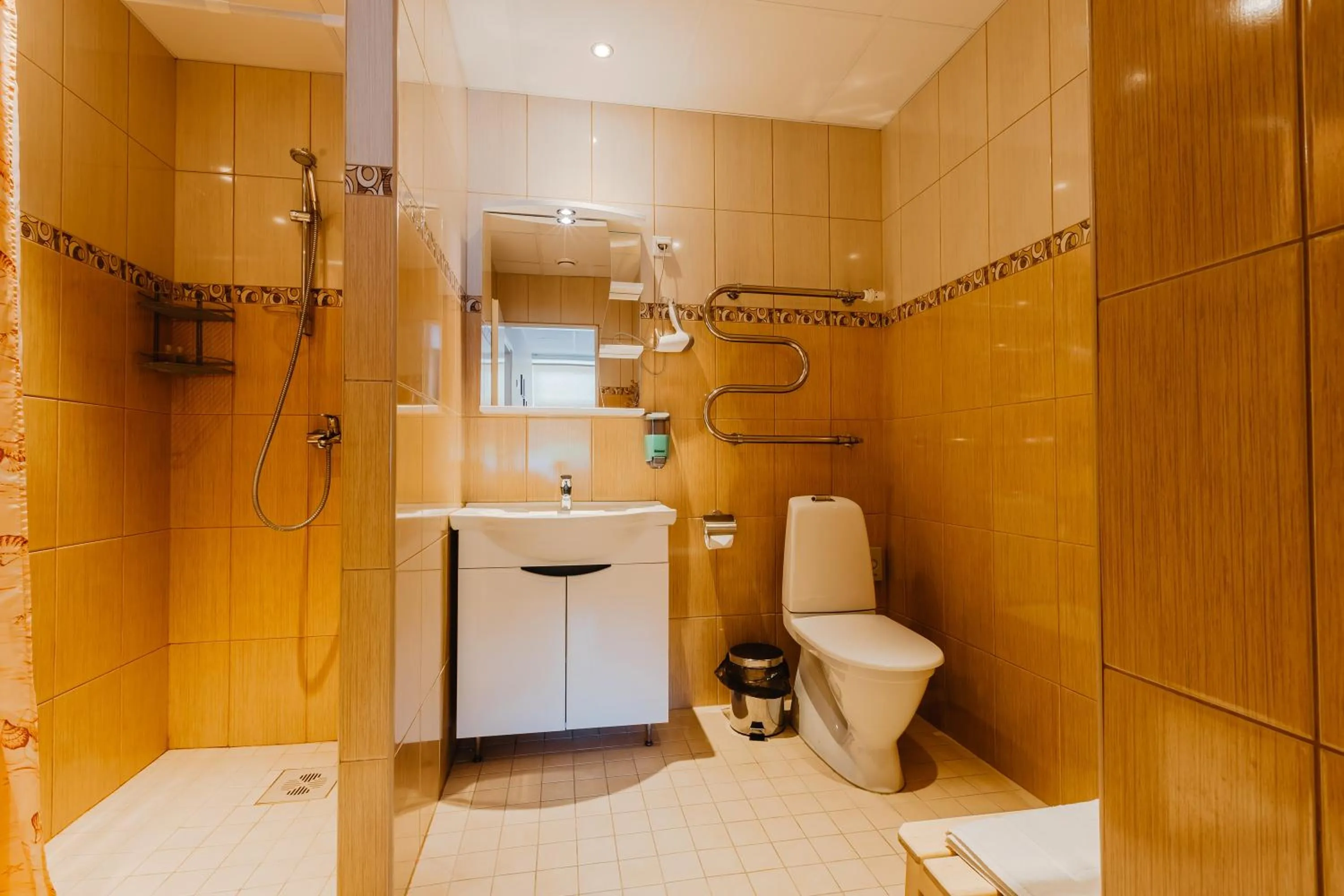 Shower in Aleksandri Hotel