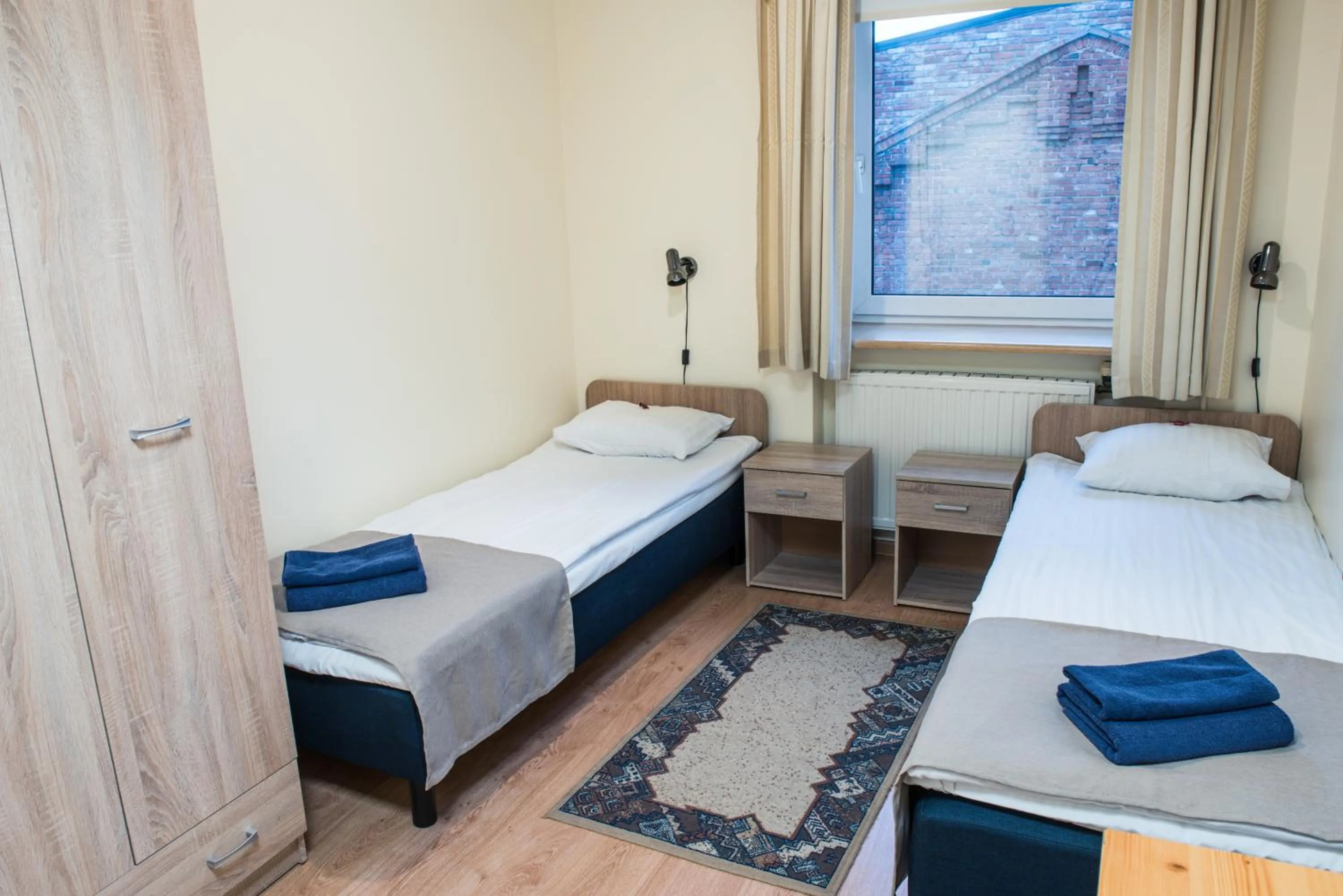 Bed in Aleksandri Hotel