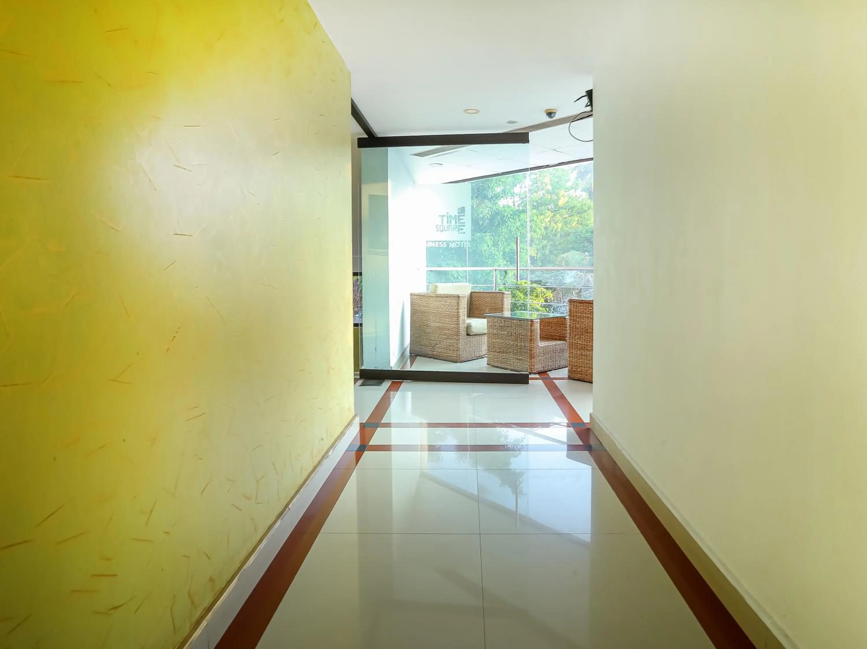 Lobby or reception in Treebo Time Square Marine Drive