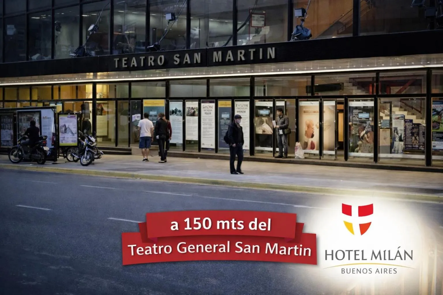 Nearby landmark in Hotel Milan