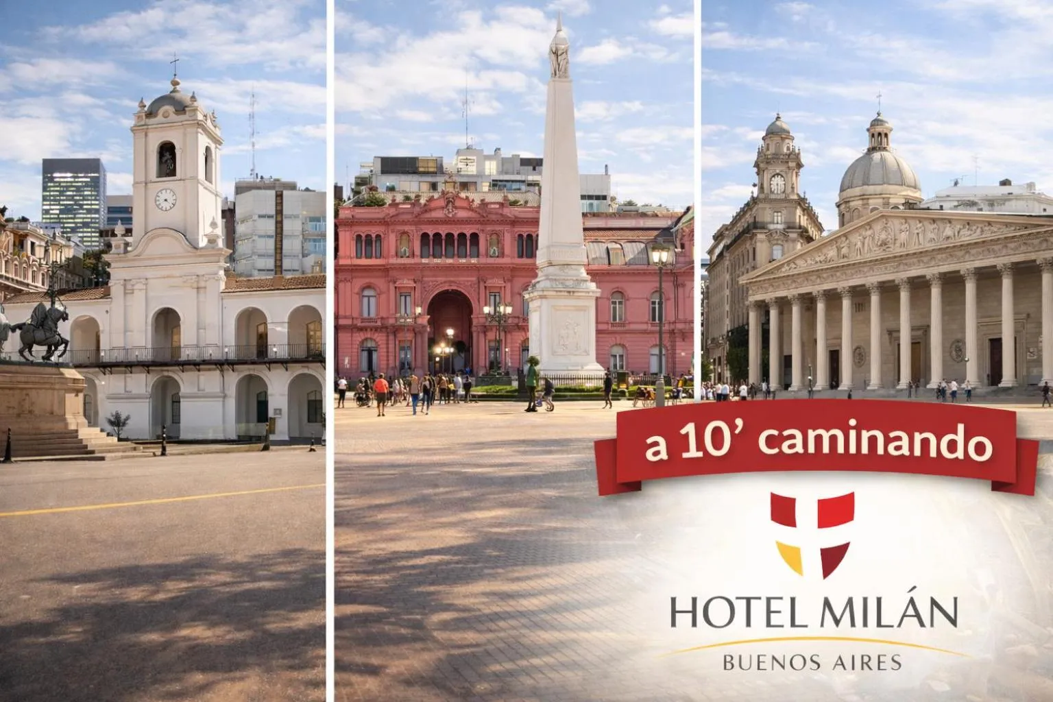 Nearby landmark in Hotel Milan