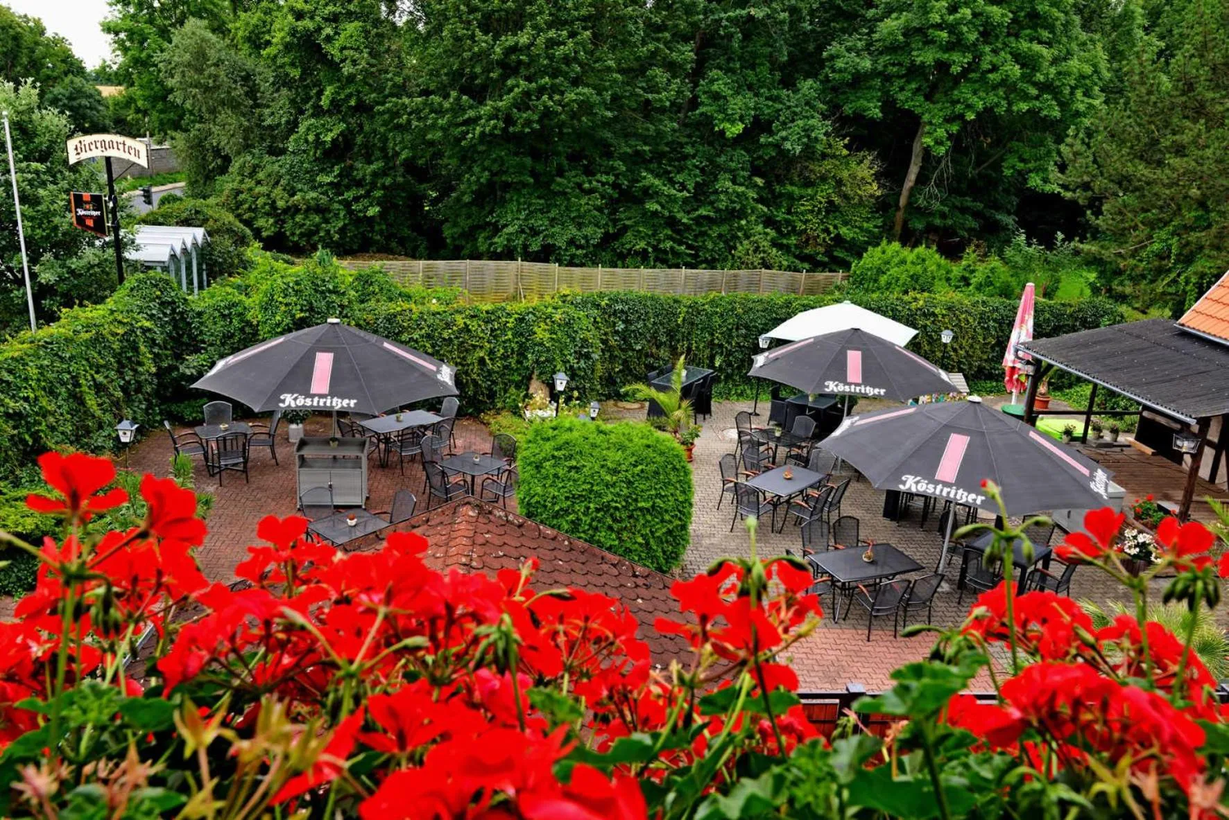 Natural landscape in Landgasthof & Hotel KRONE Eischleben