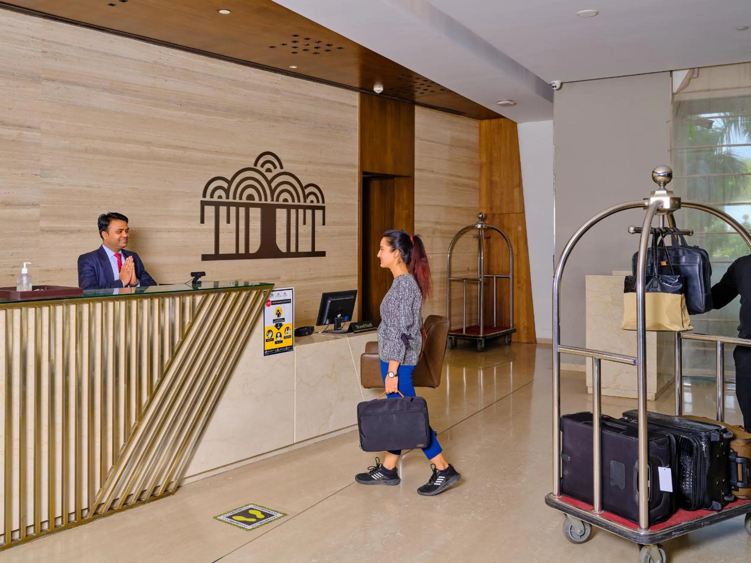 Lobby or reception in Sayaji Vadodara