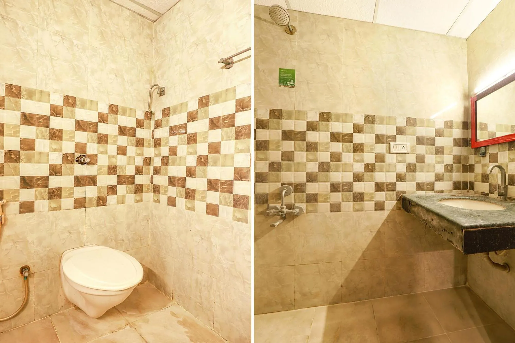 Bathroom in FabHotel NK Courtyard - Nr Guindy Industrial Estate