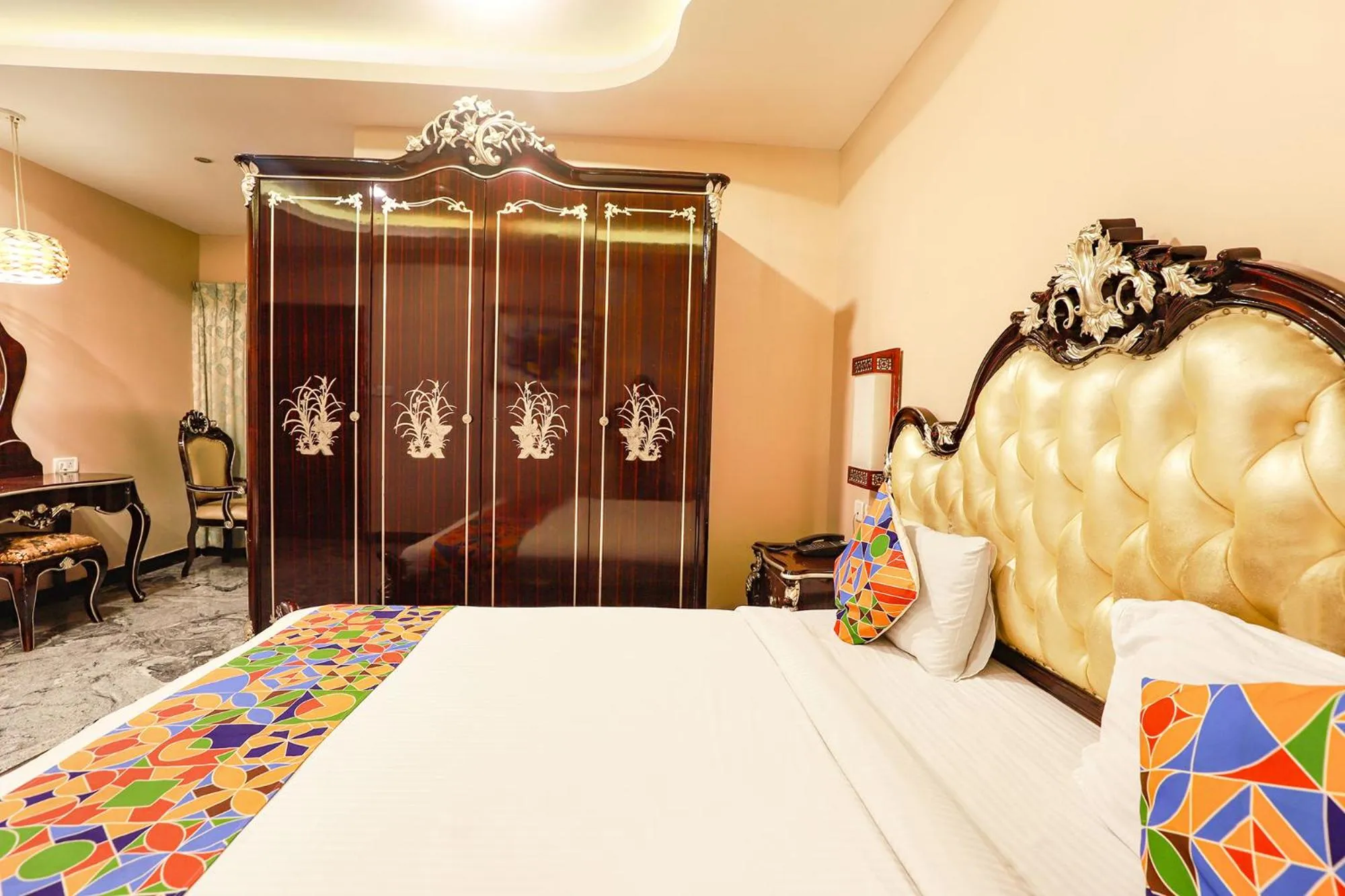 Bed in FabHotel NK Courtyard - Nr Guindy Industrial Estate