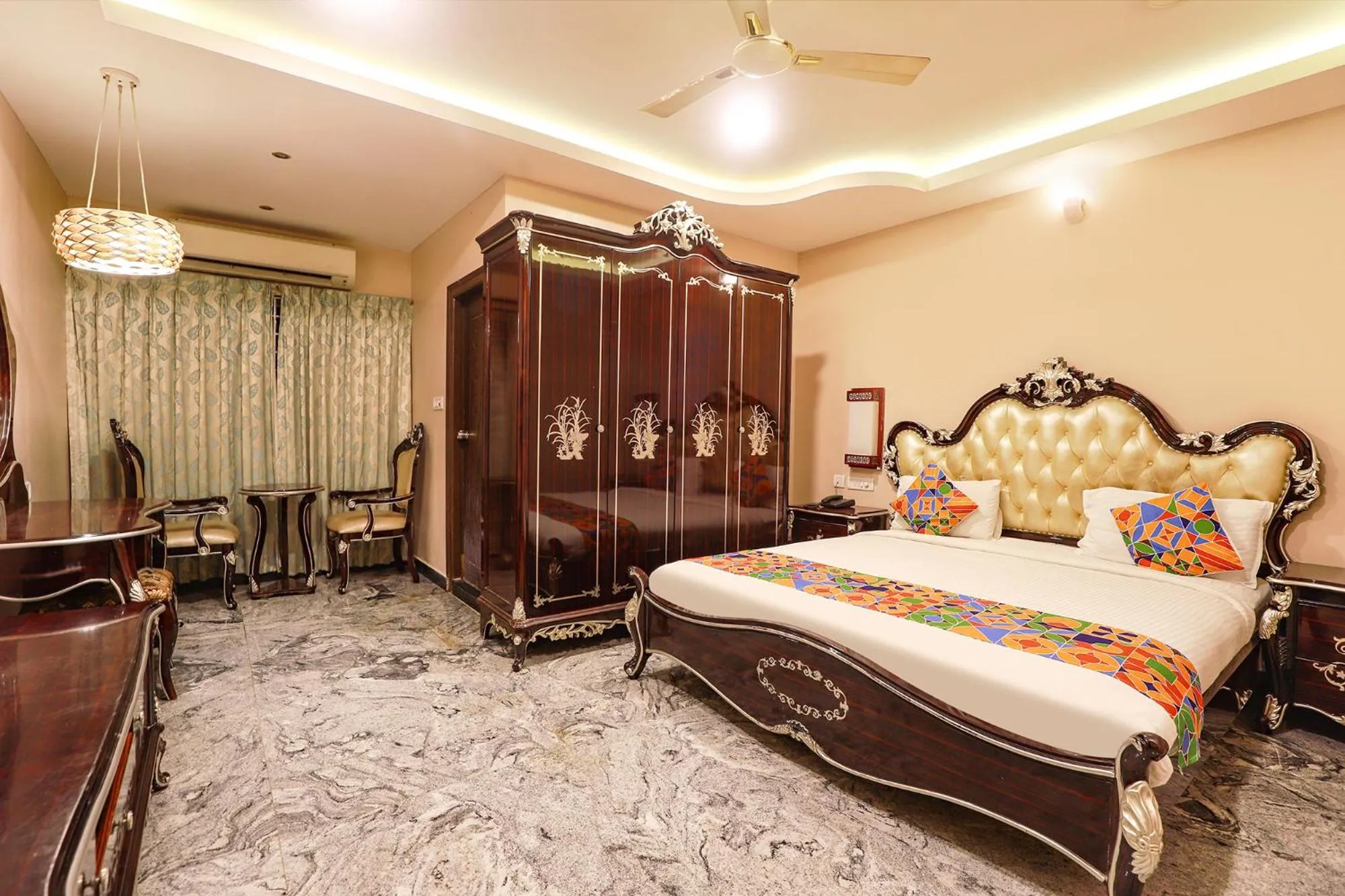 Bed in FabHotel NK Courtyard - Nr Guindy Industrial Estate