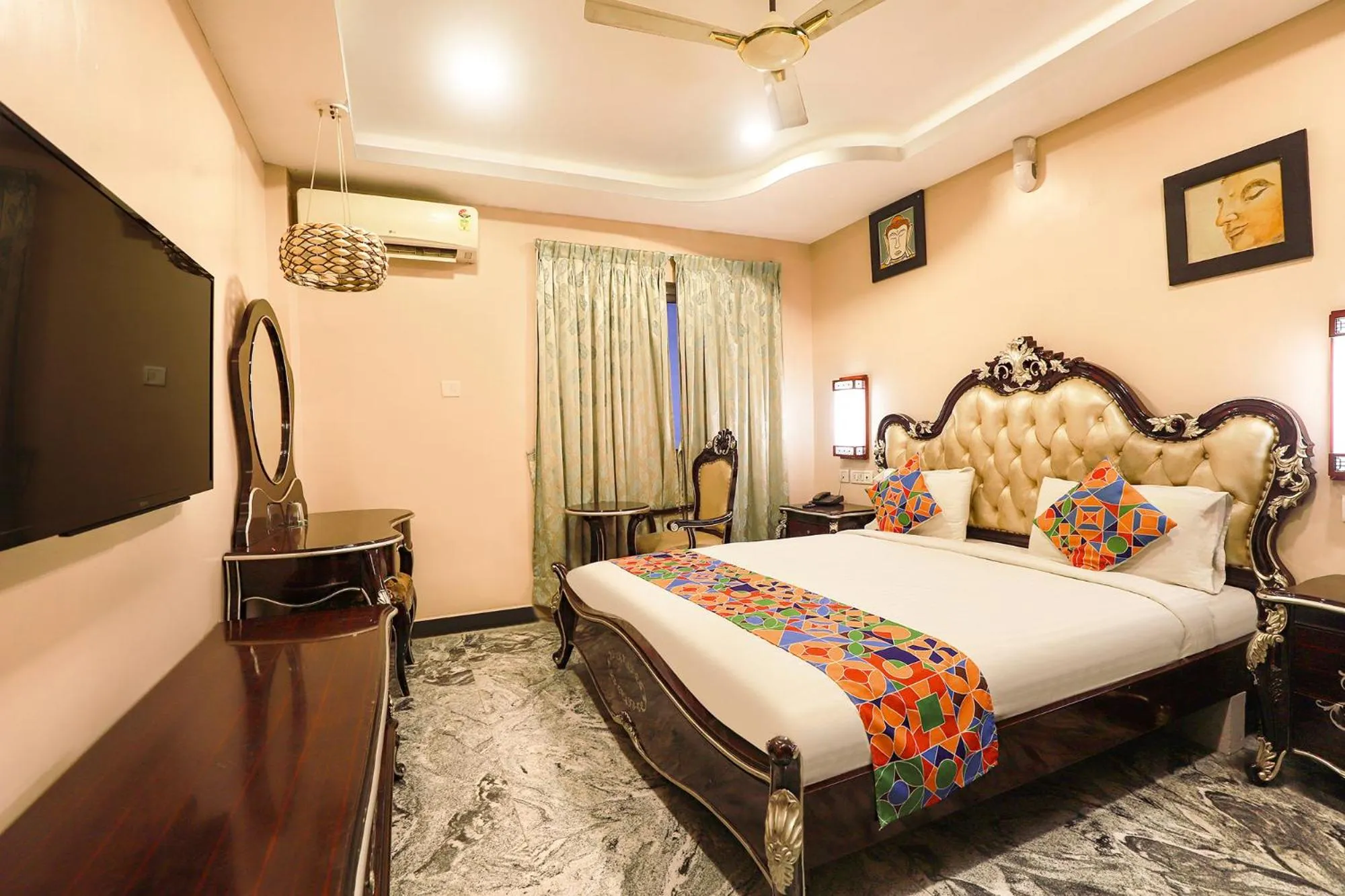 Bed in FabHotel NK Courtyard - Nr Guindy Industrial Estate