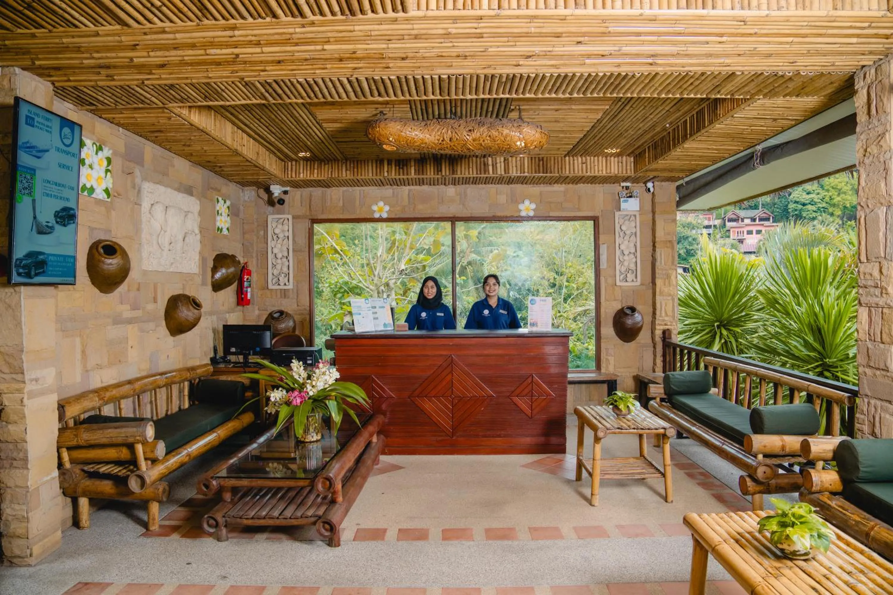 Lobby or reception in Railay Phutawan Resort
