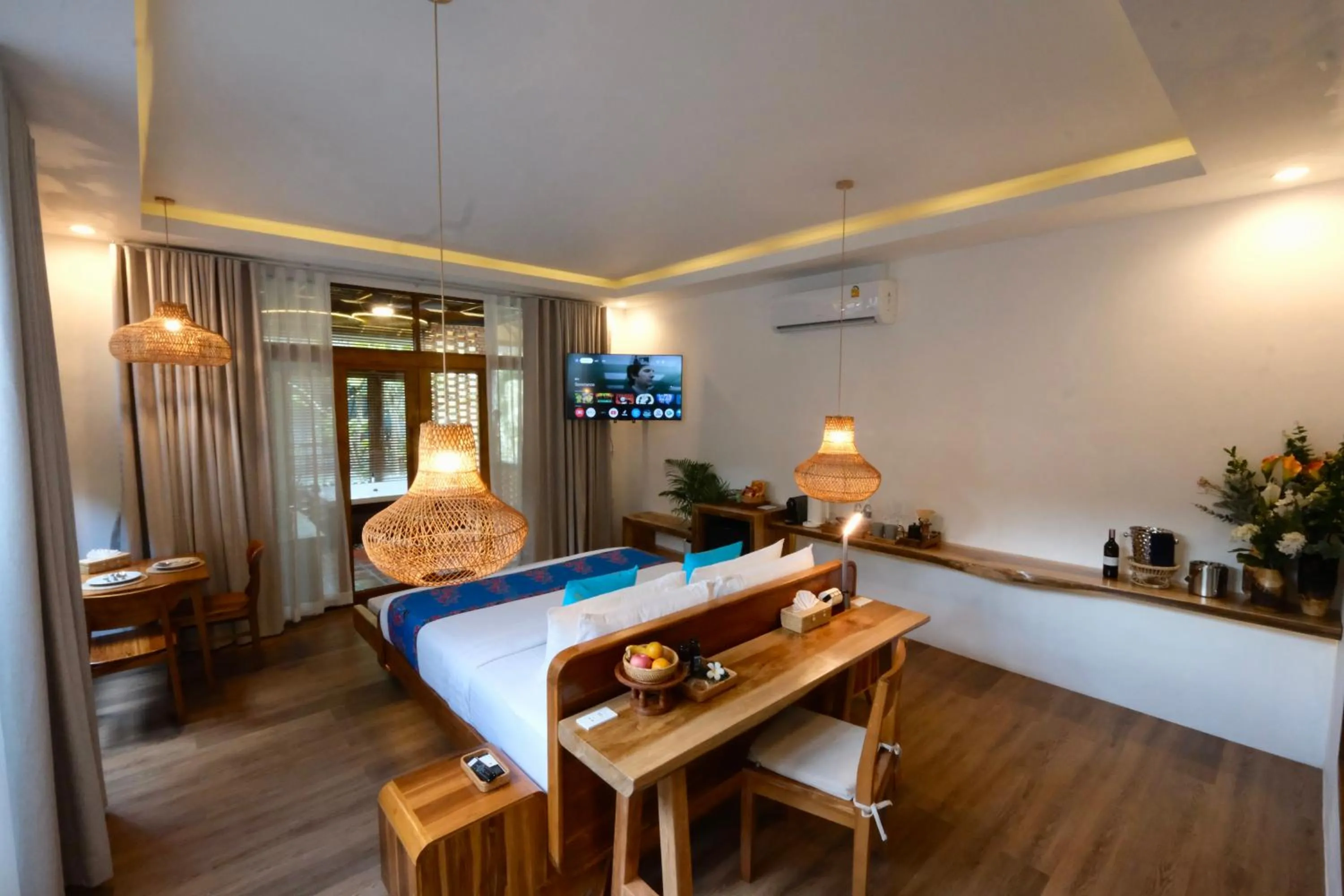 Living room in Railay Phutawan Resort