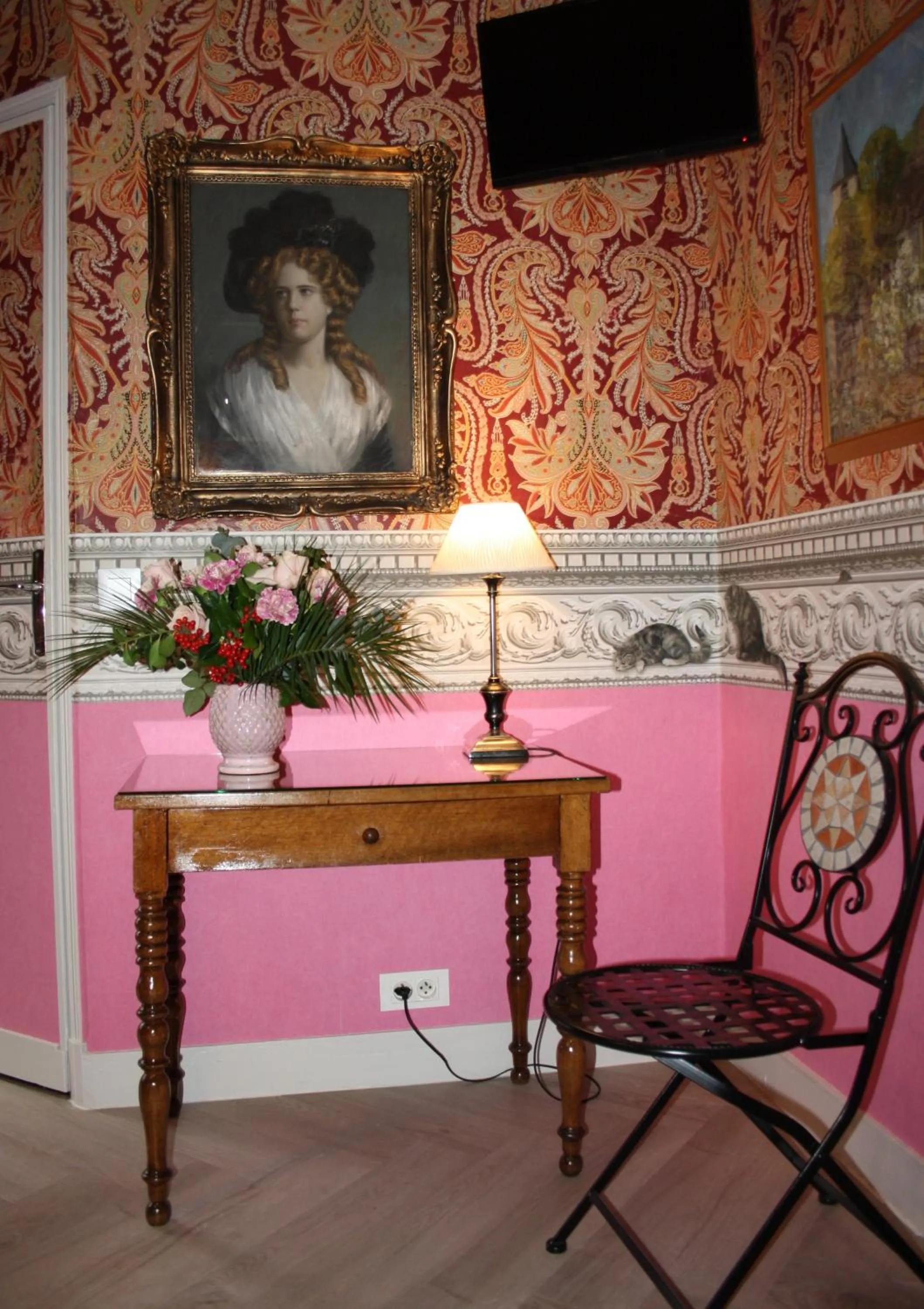 Decorative detail in Hôtel De Nice