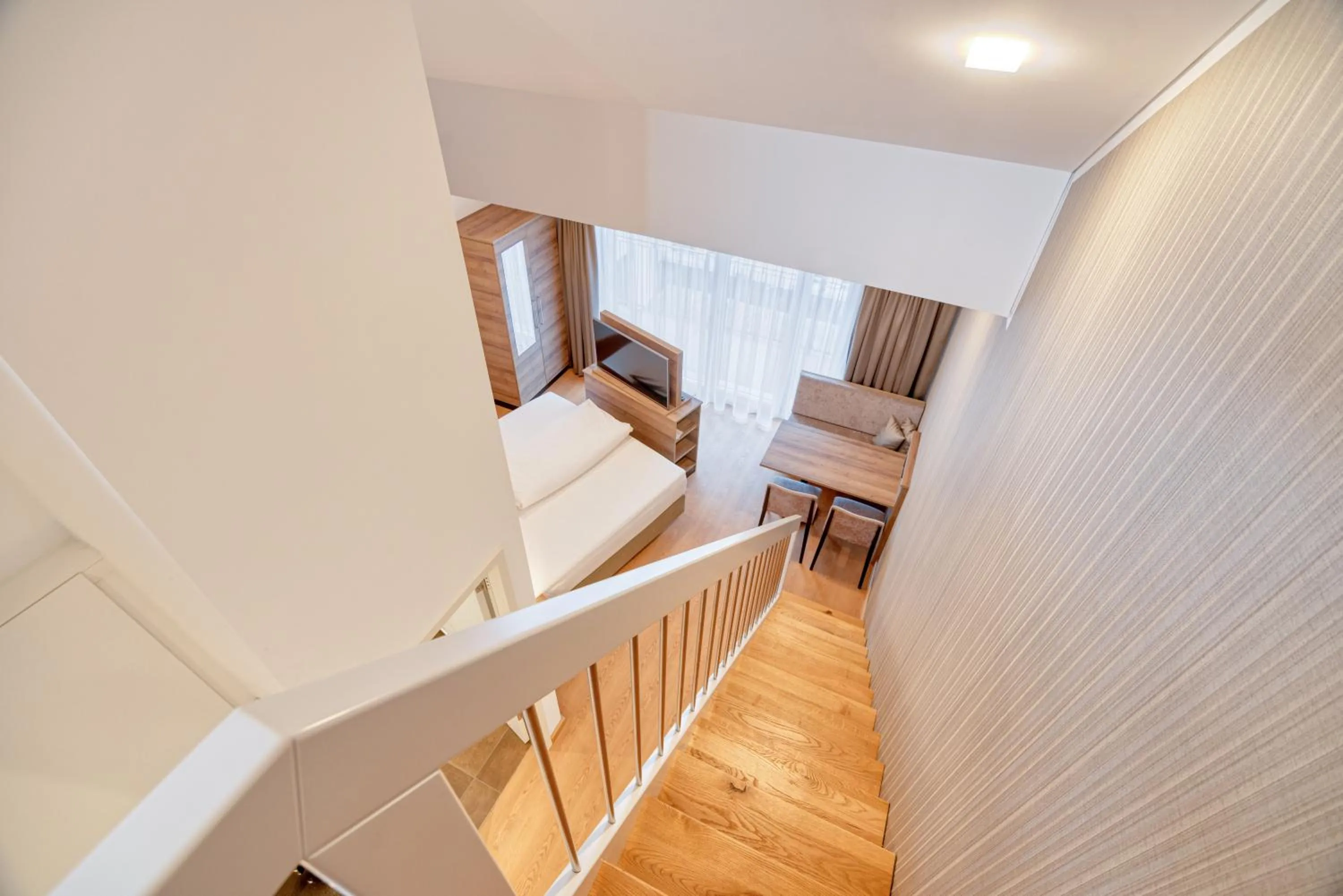 Bed in WESTSIDE Hotel