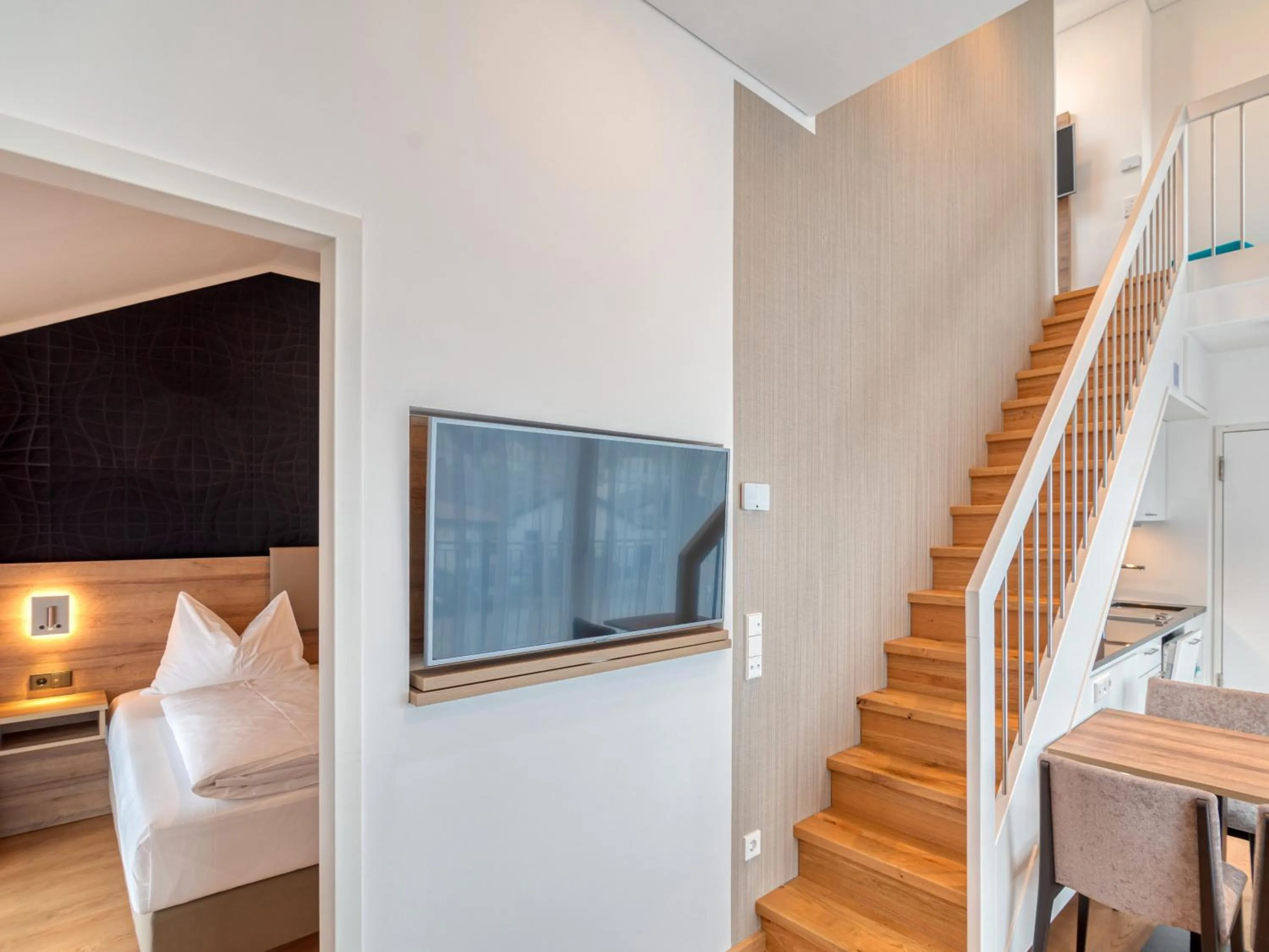 Bed in WESTSIDE Hotel