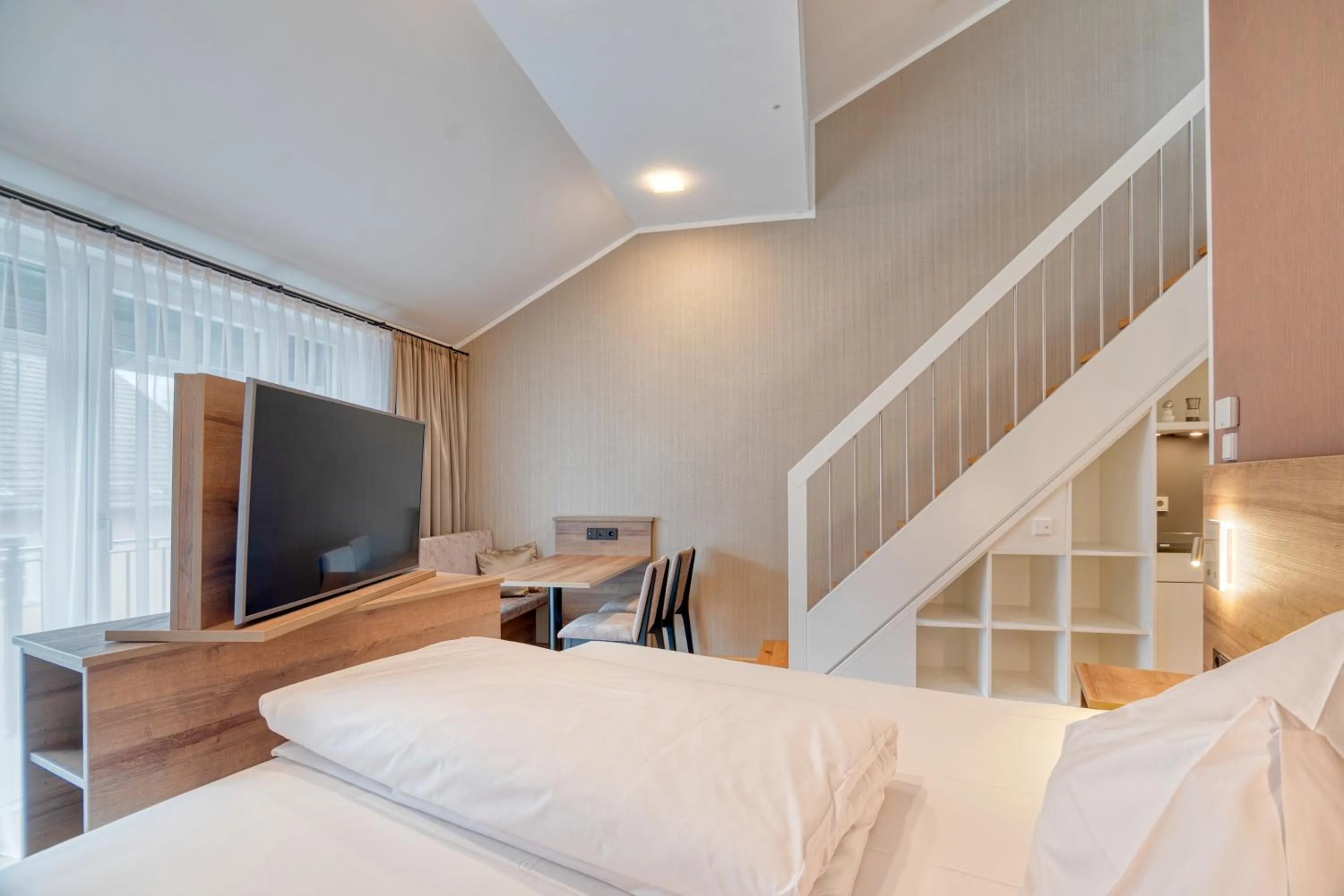 Bed in WESTSIDE Hotel