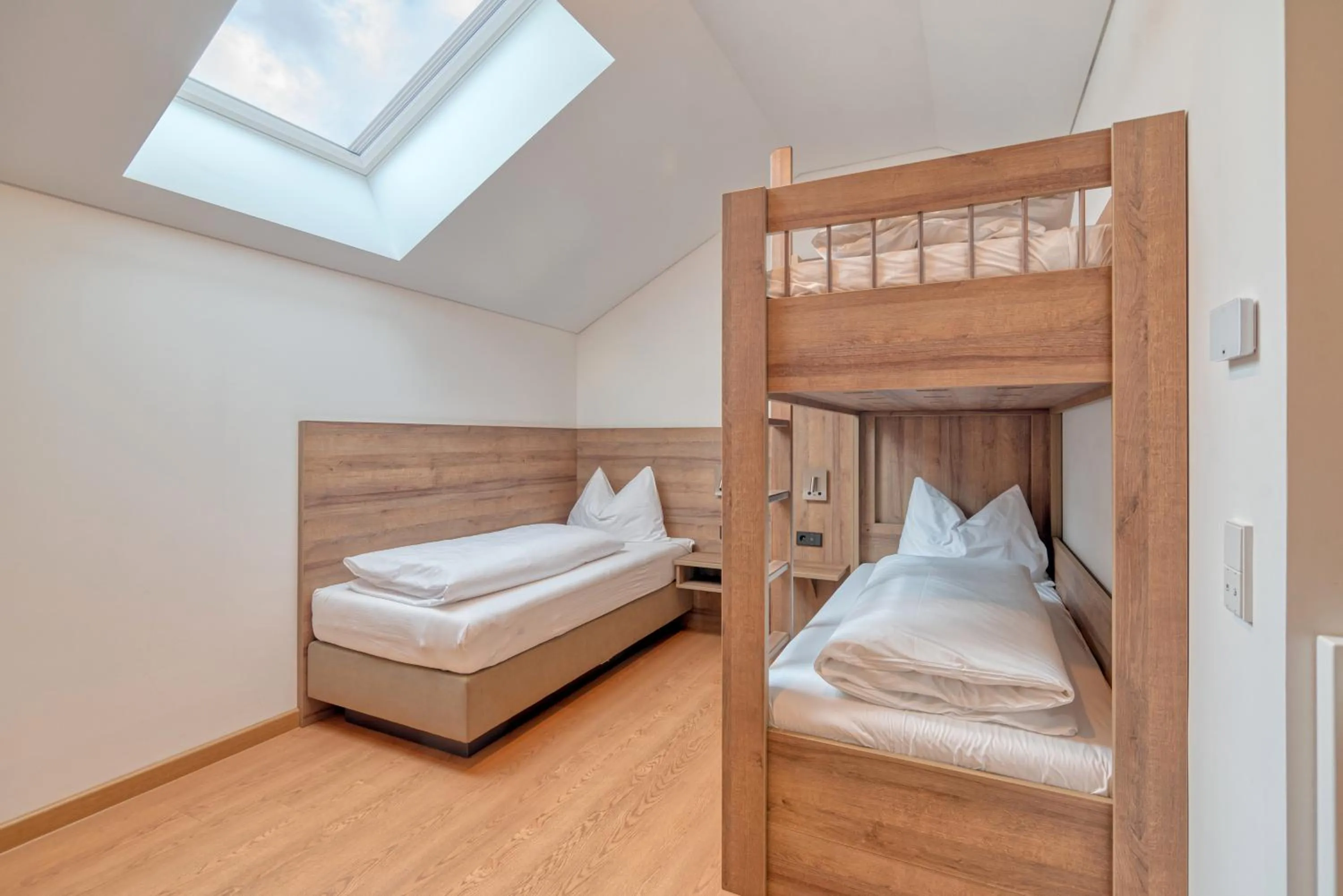 Bed in WESTSIDE Hotel