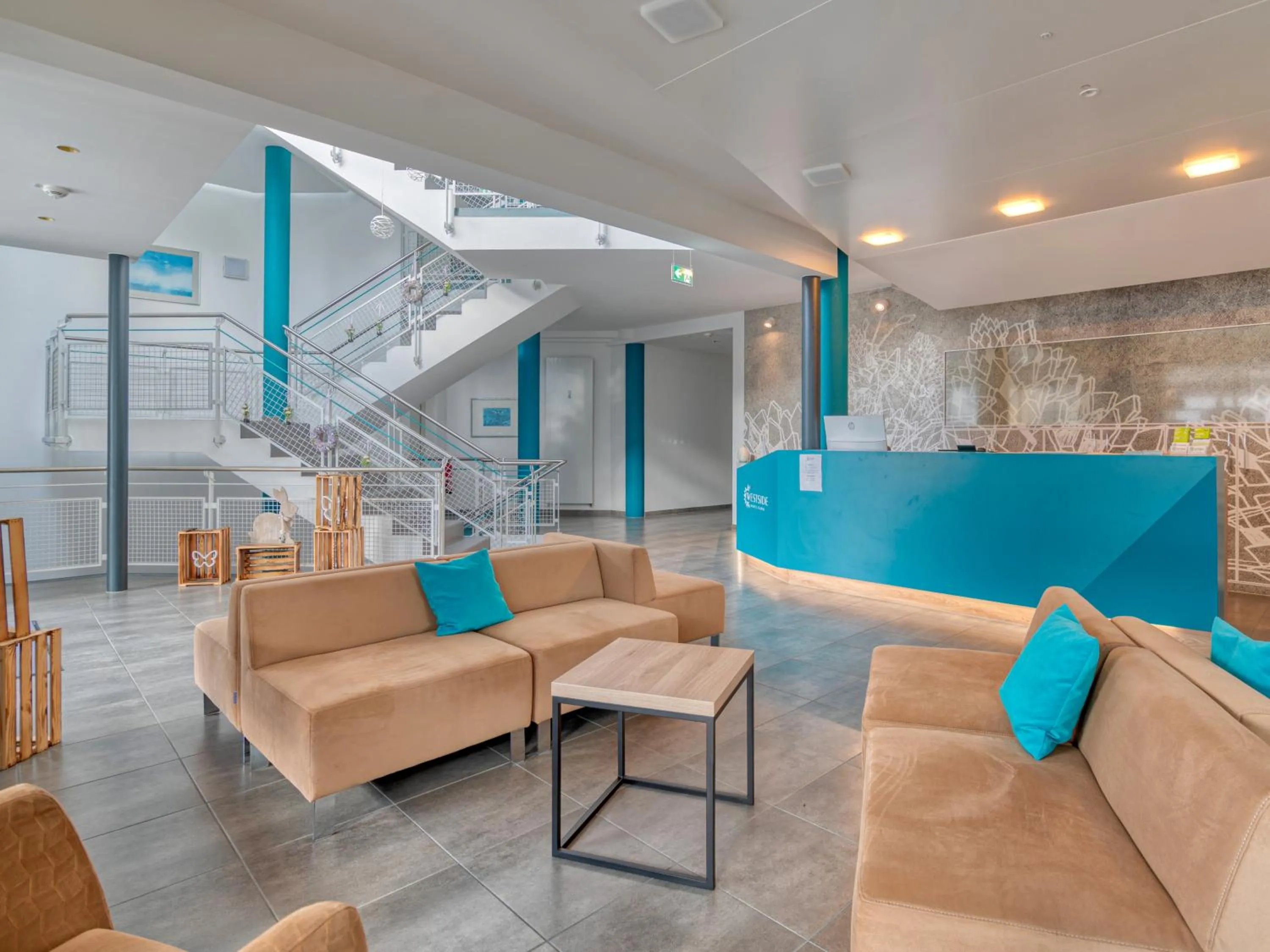 Lobby or reception in WESTSIDE Hotel