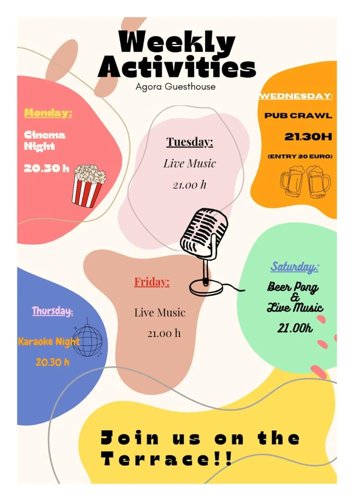 Activities in Agora Guesthouse