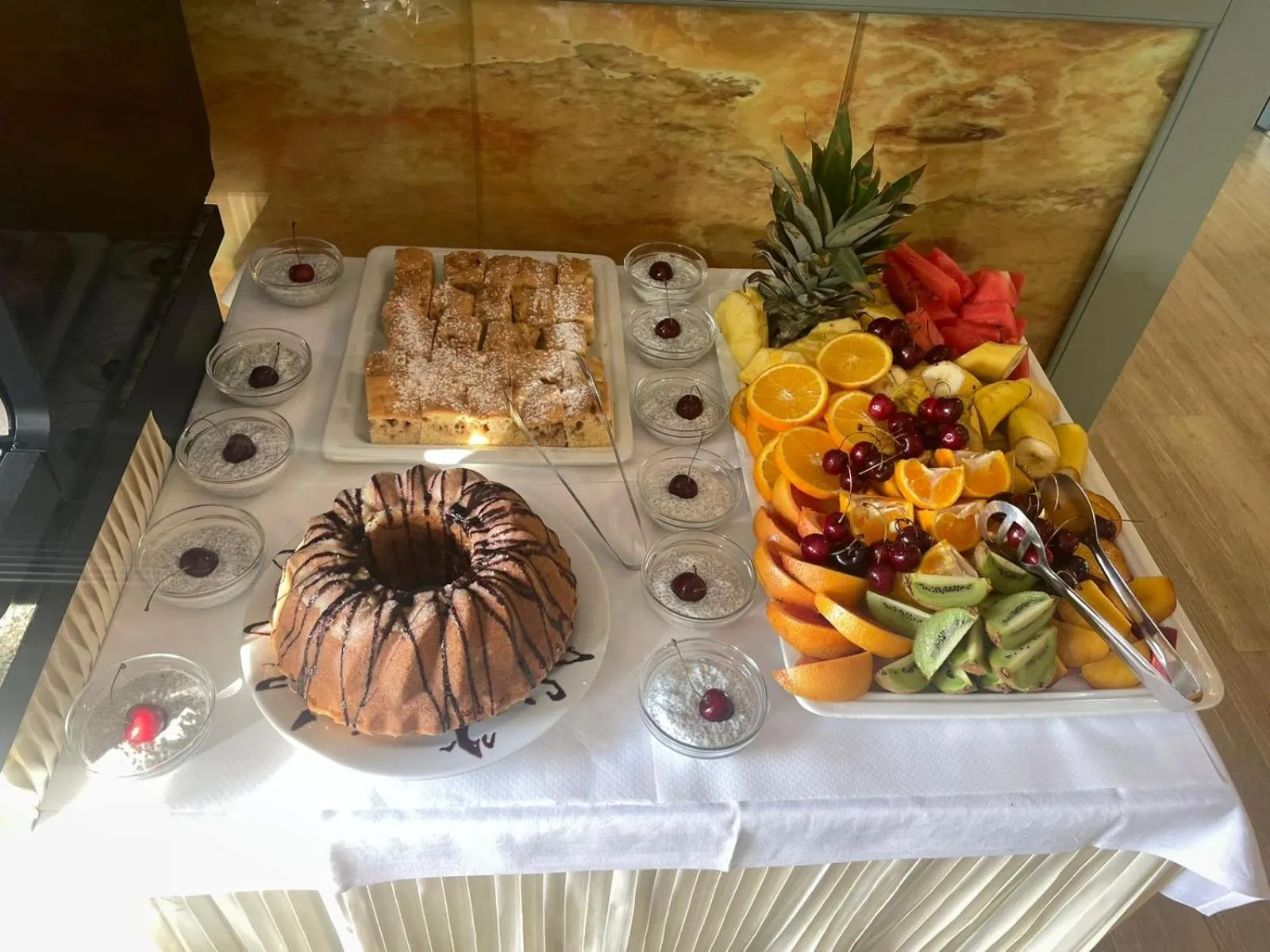 Buffet breakfast in EA Hotel Elefant