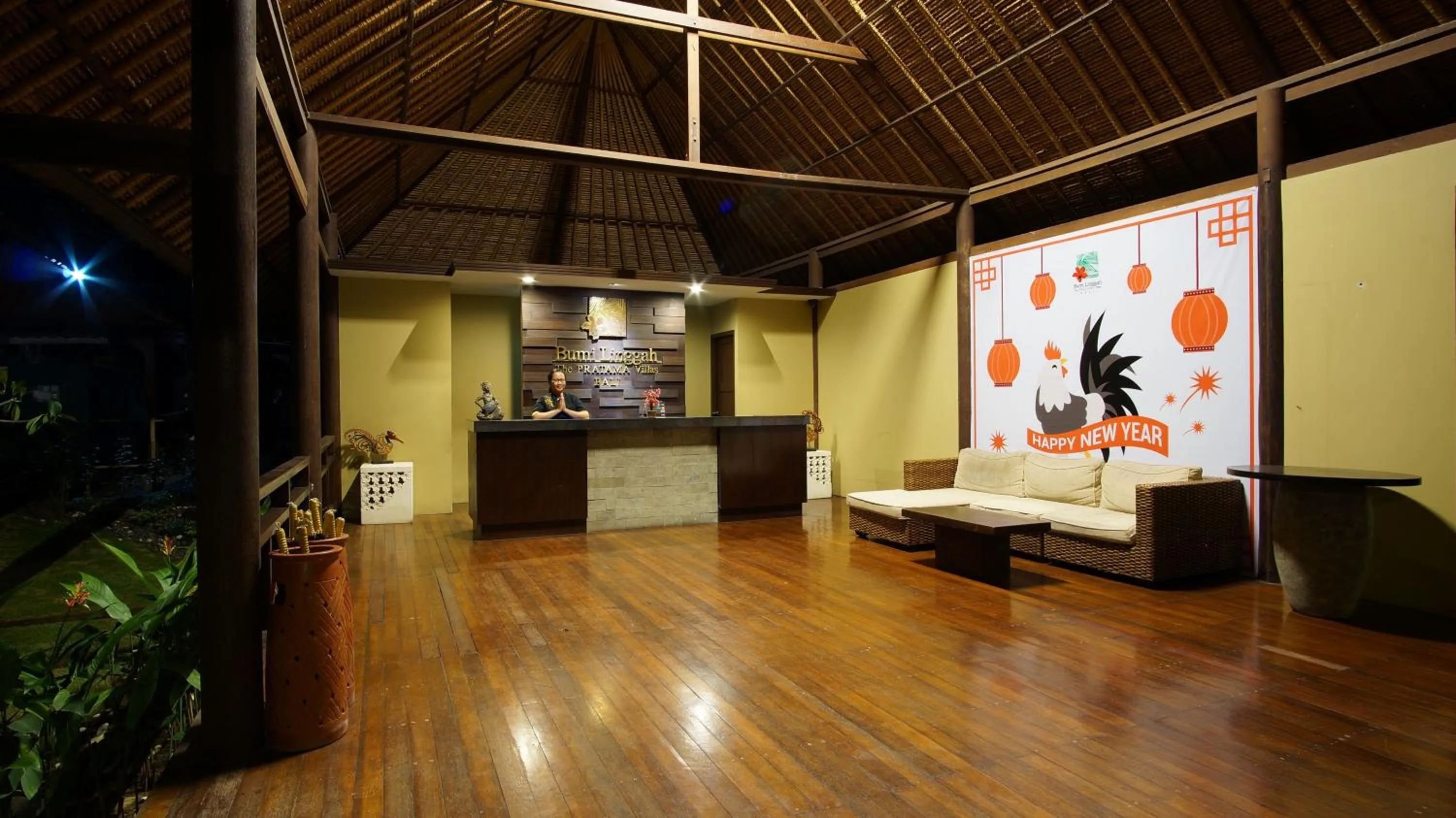 Lobby or reception in Bumi Linggah Villas Bali