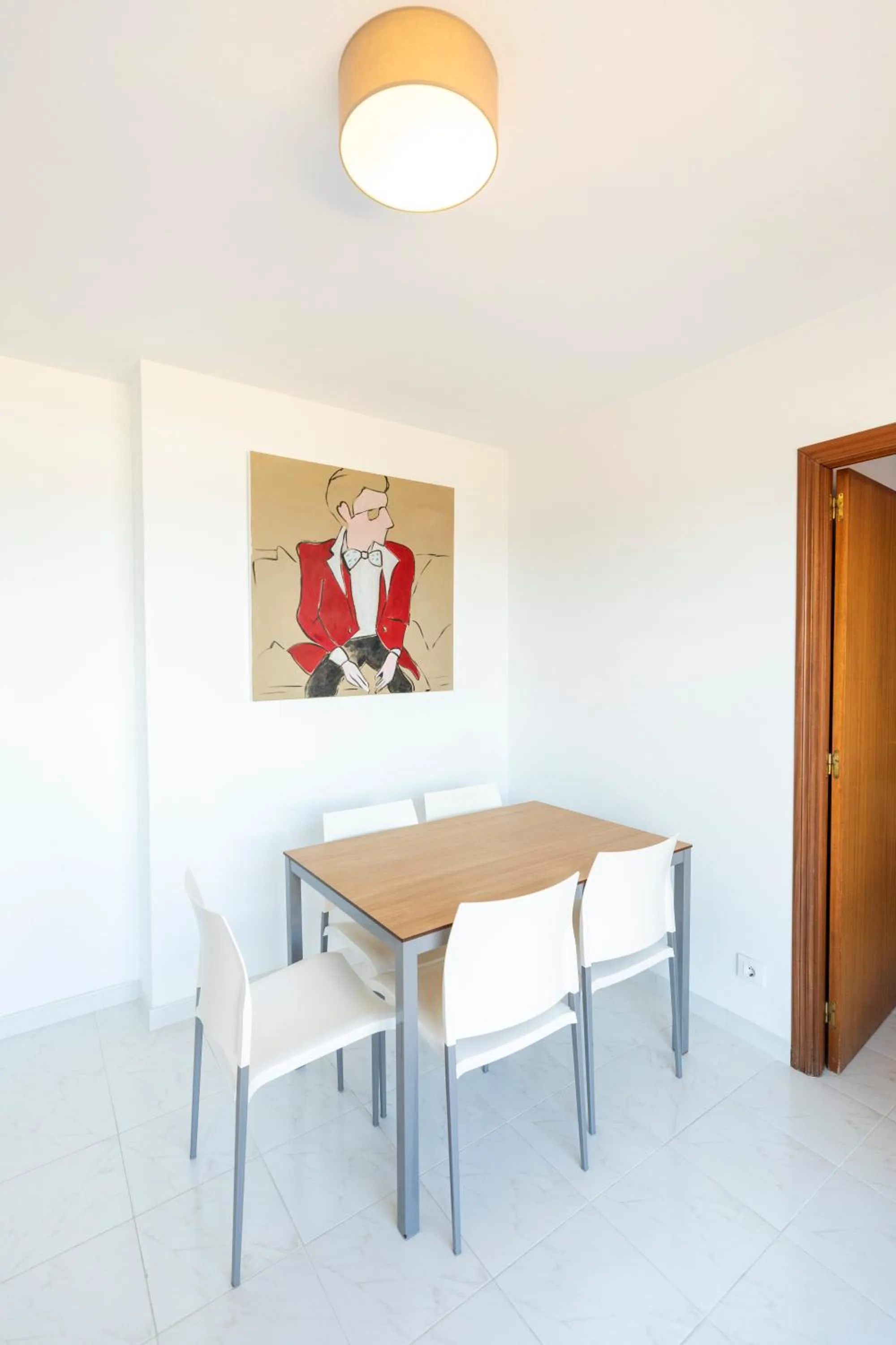 Dining area in Apartamentos Regollera
