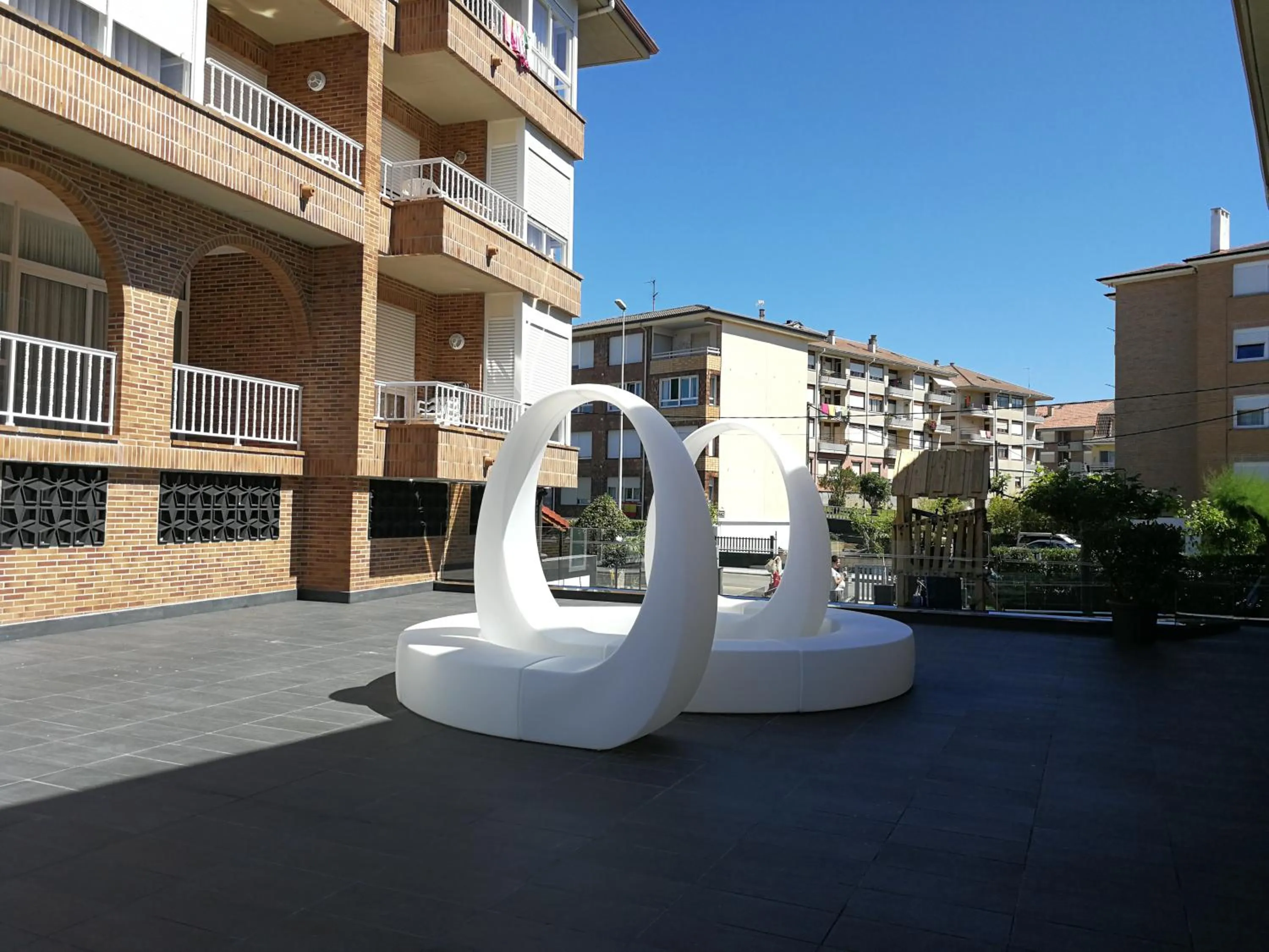 Facade/entrance in Apartamentos Regollera