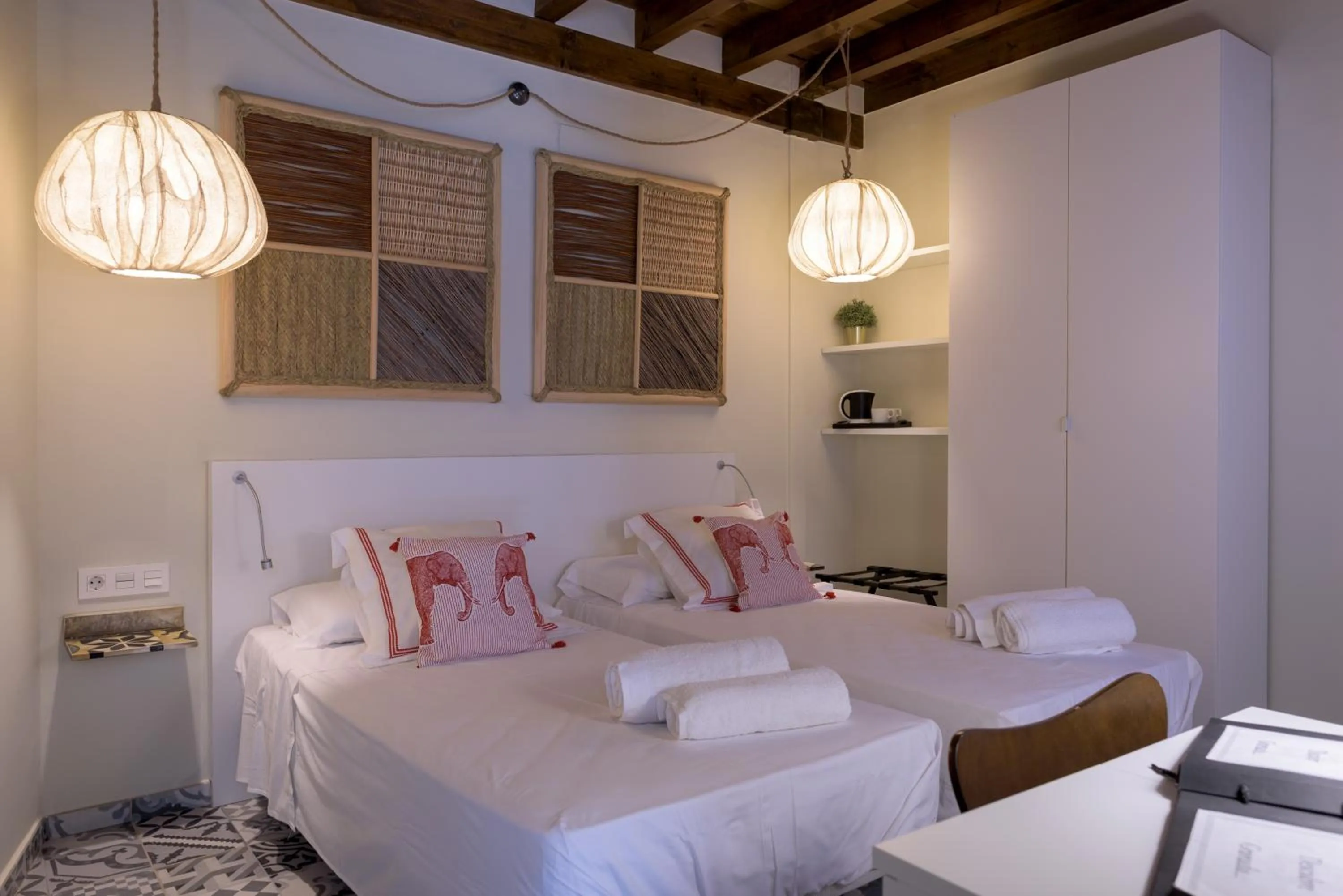 Bed in Alojamiento con Encanto la Luna en el Alba