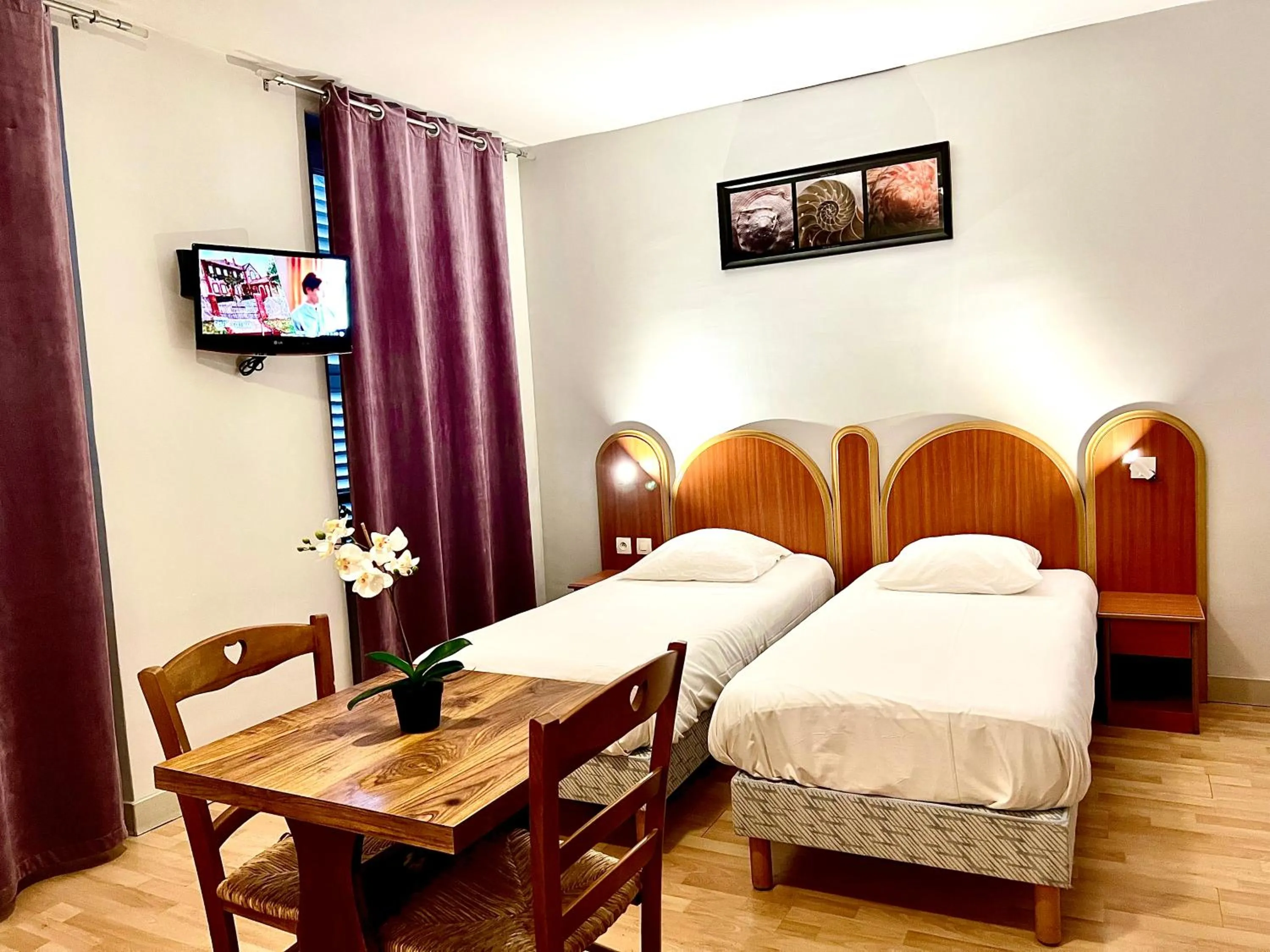 Bed in Hôtel Viator