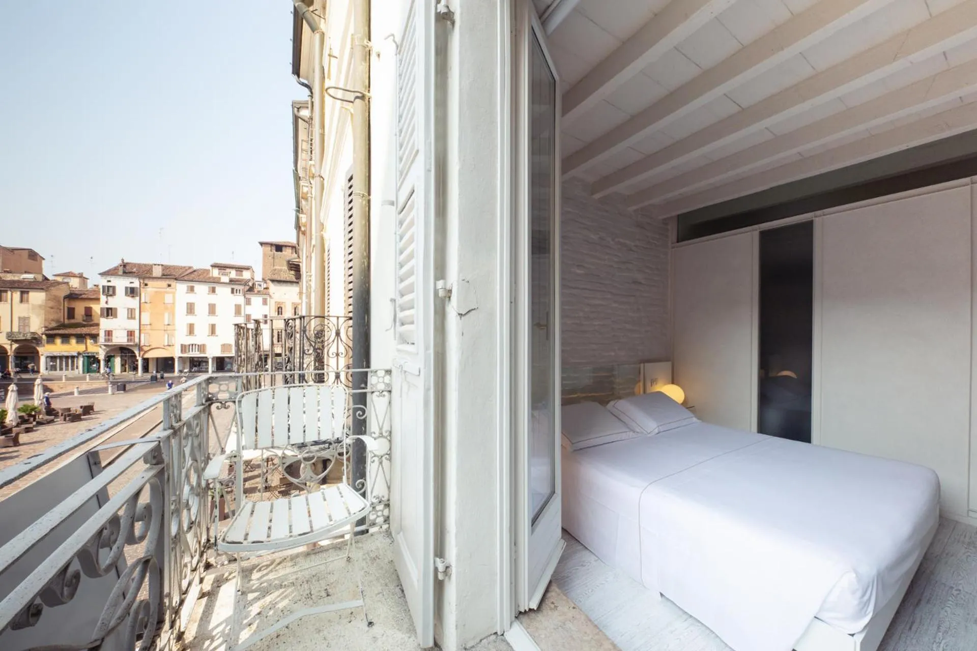 Balcony/Terrace, Bed in Scaravelli Residenza