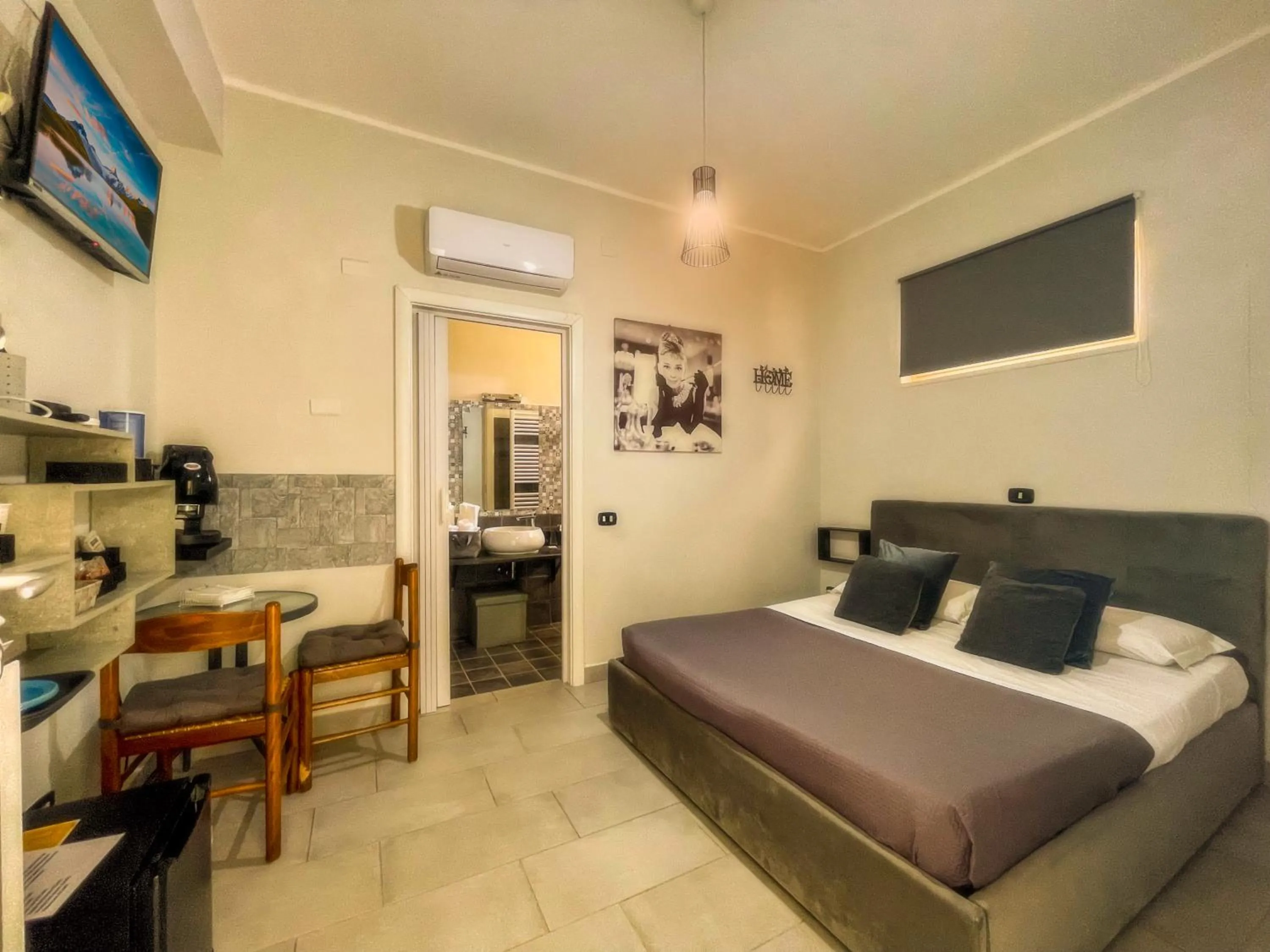 Bed in B&B Aquino in Terrazza