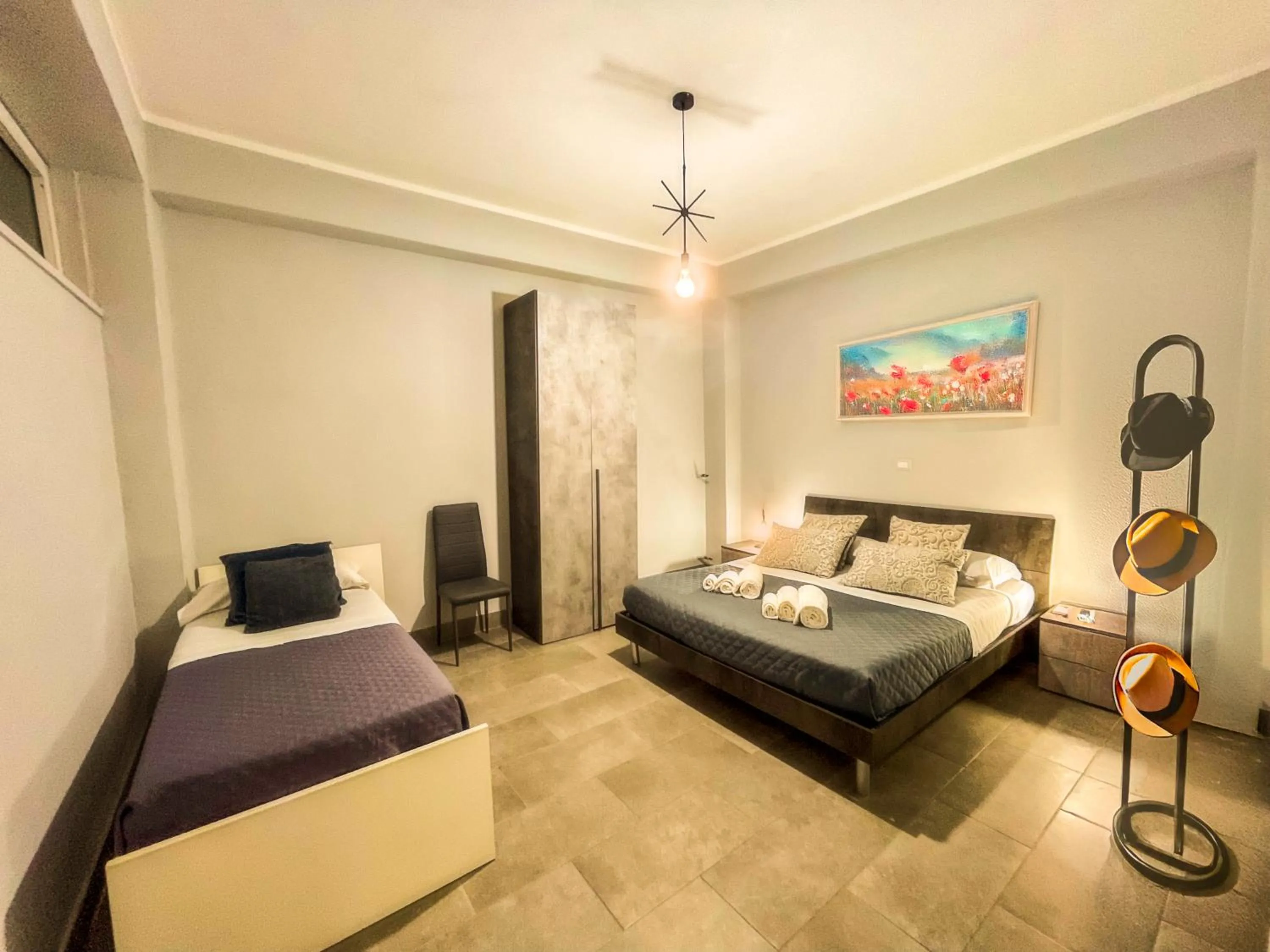 Bed in B&B Aquino in Terrazza