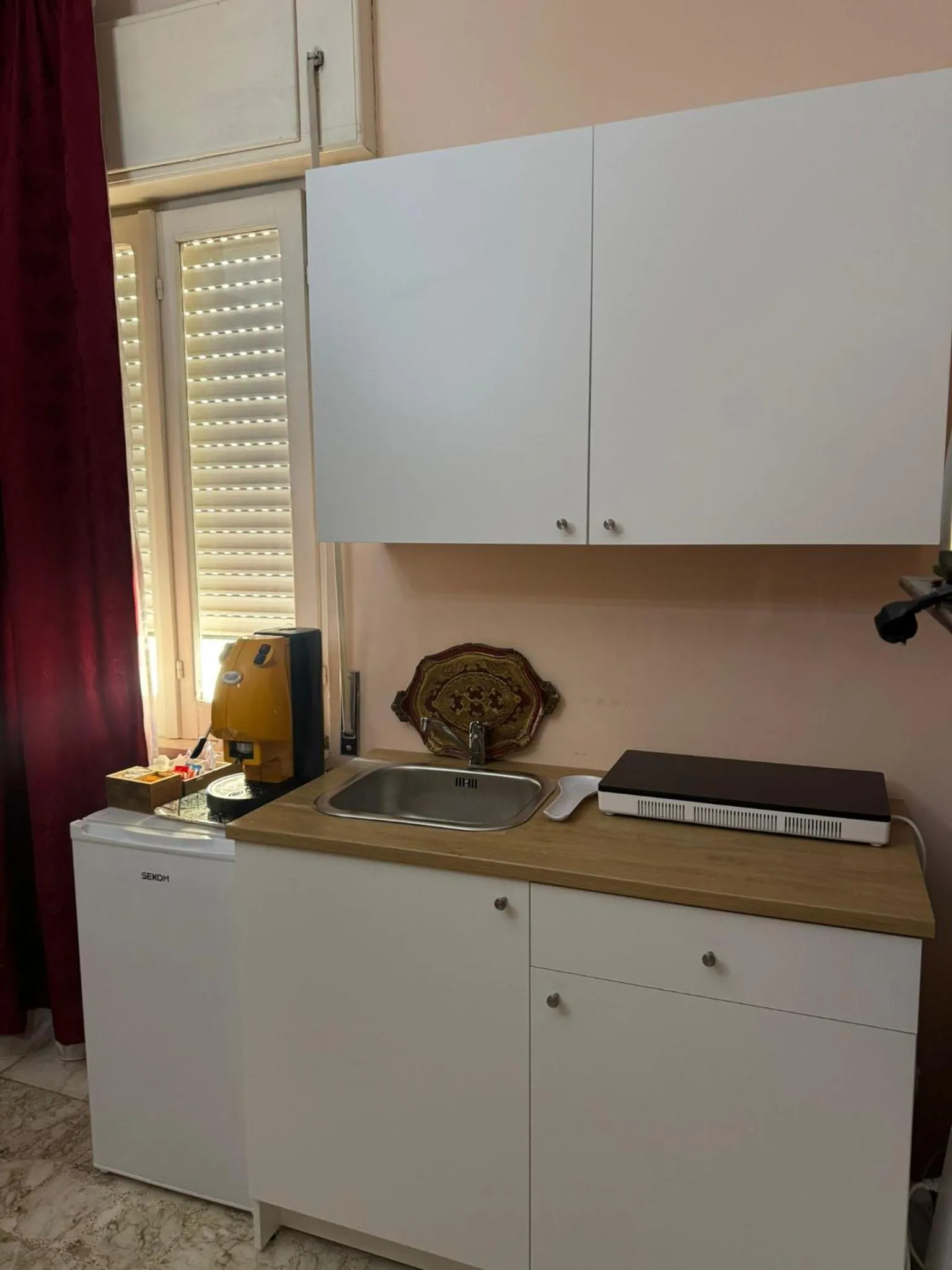 Kitchen or kitchenette in B&B Aquino in Terrazza