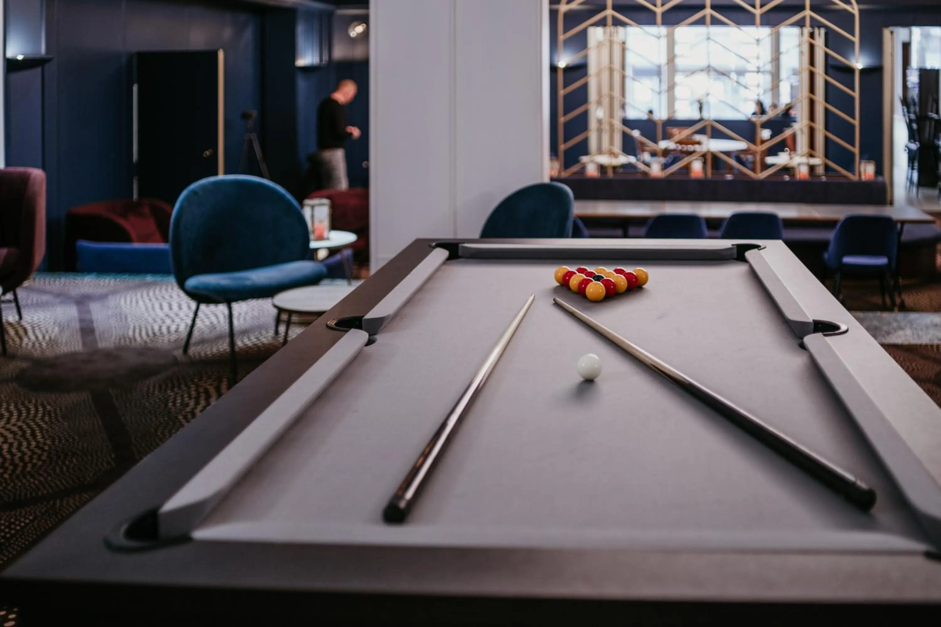 Billiard in Le Grand Hotel