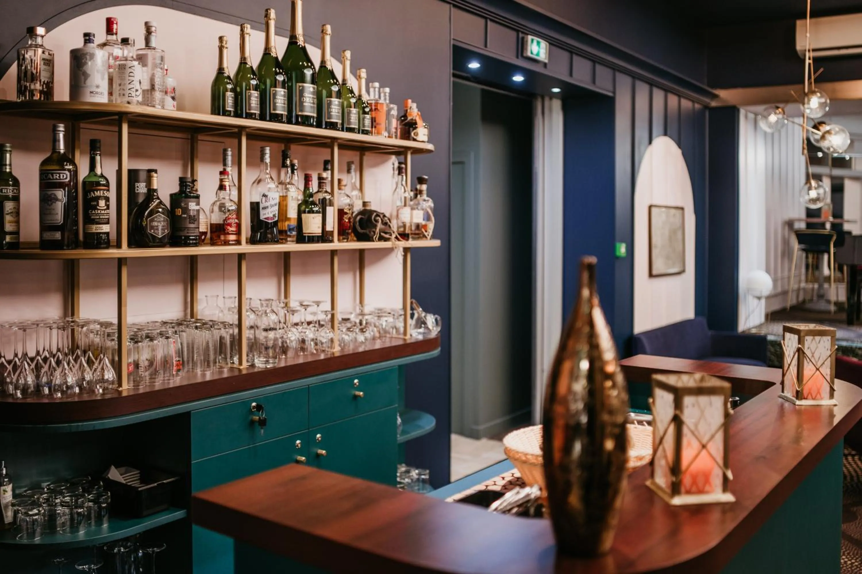 Lounge or bar in Le Grand Hotel