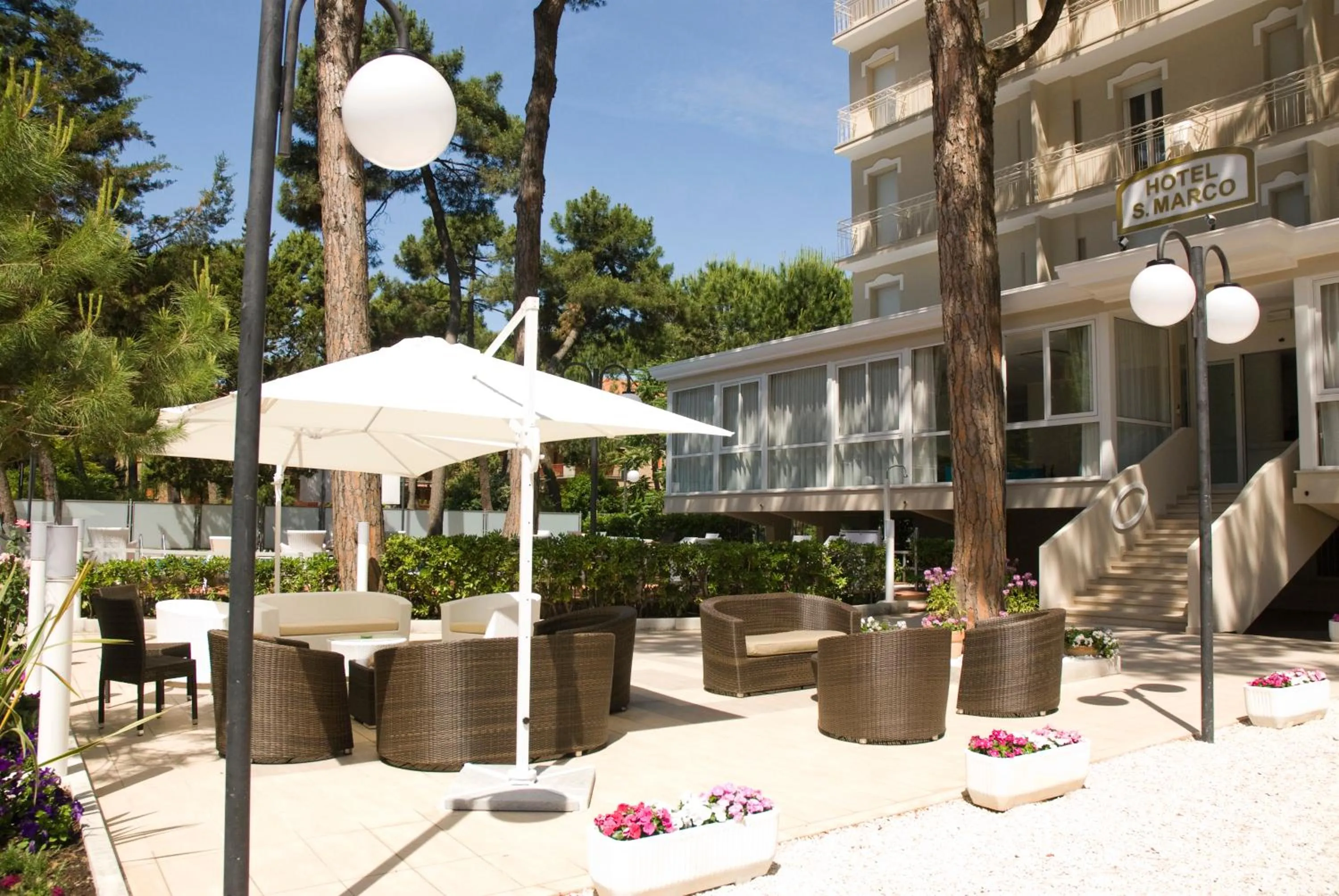 Garden in Hotel San Marco