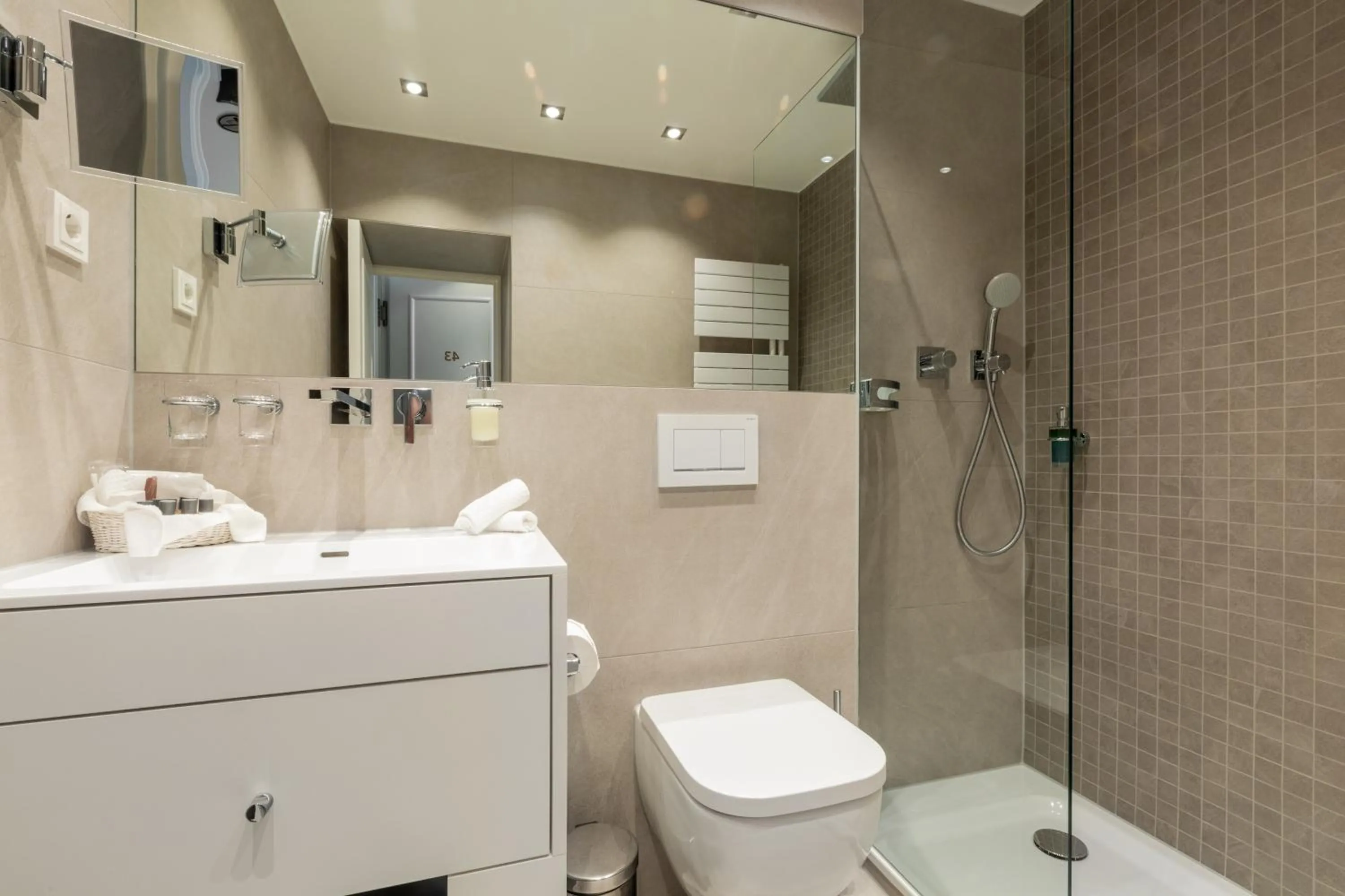 Bathroom in Hotel an der Oper