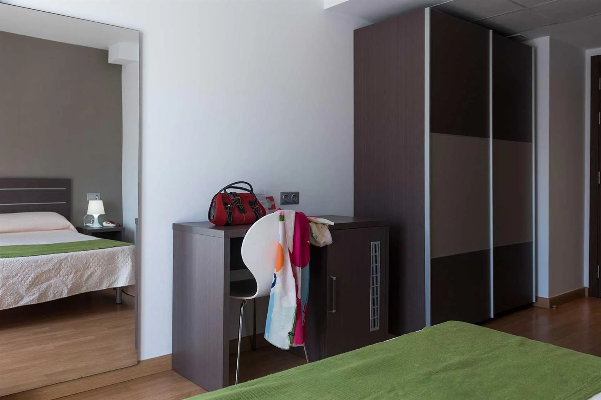 Bed in Hotel Clopy Rocamar