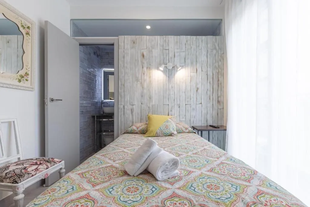 Bed in Hotel Clopy Rocamar