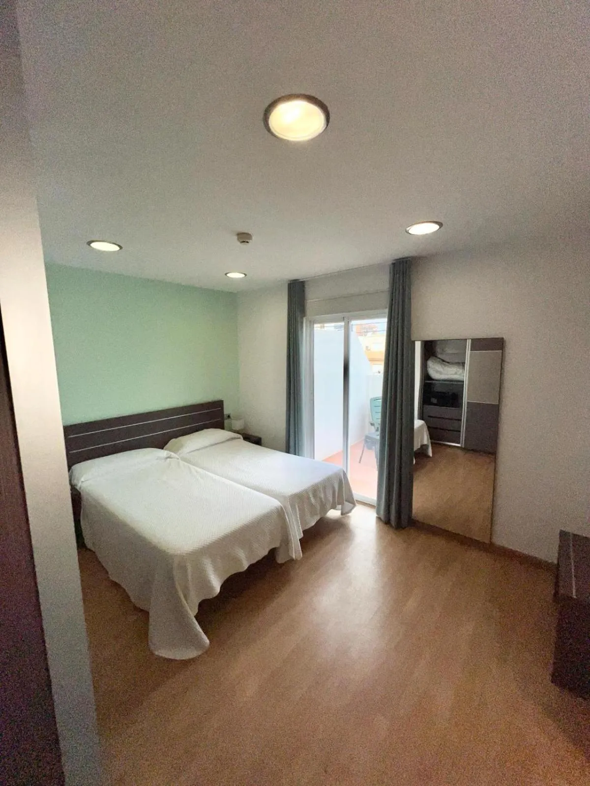 Bed in Hotel Clopy Rocamar