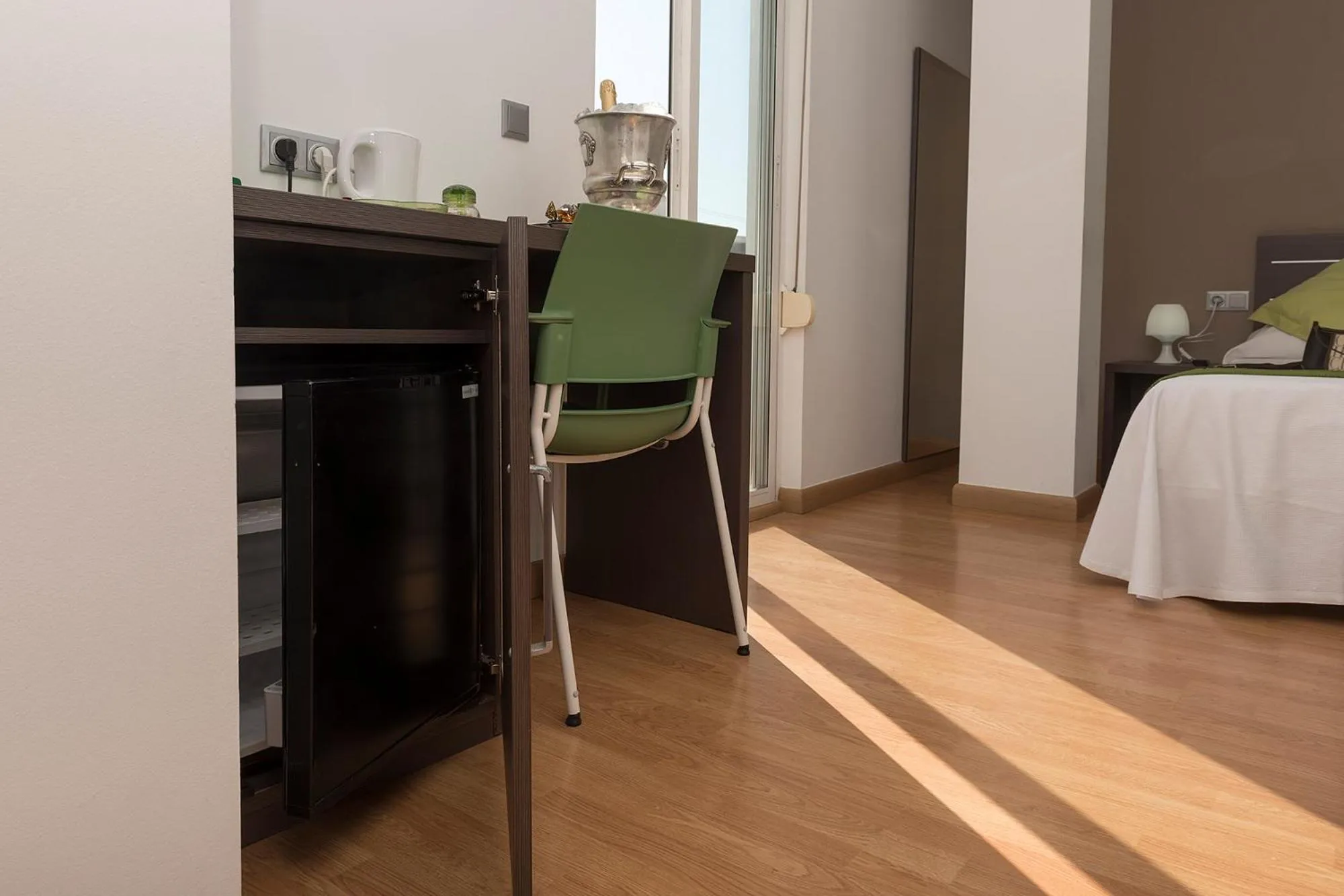 Bed in Hotel Clopy Rocamar