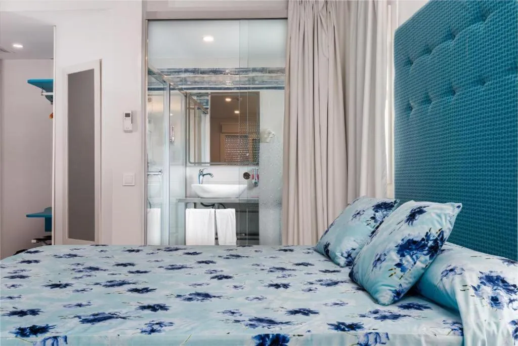 Bed in Hotel Clopy Rocamar