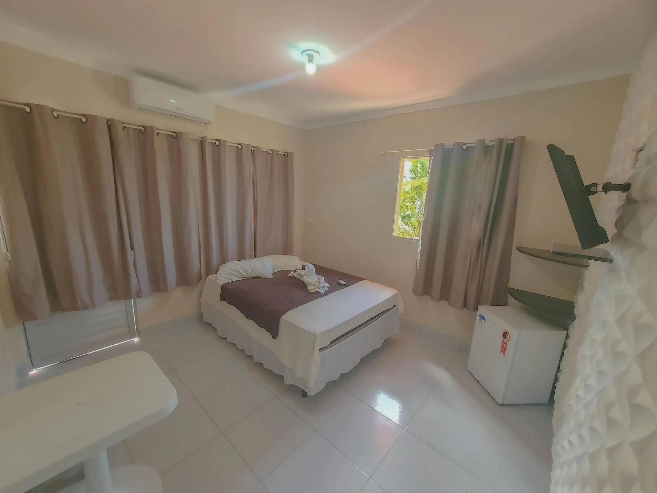 Bed in Pousada Xaréu Maragogi