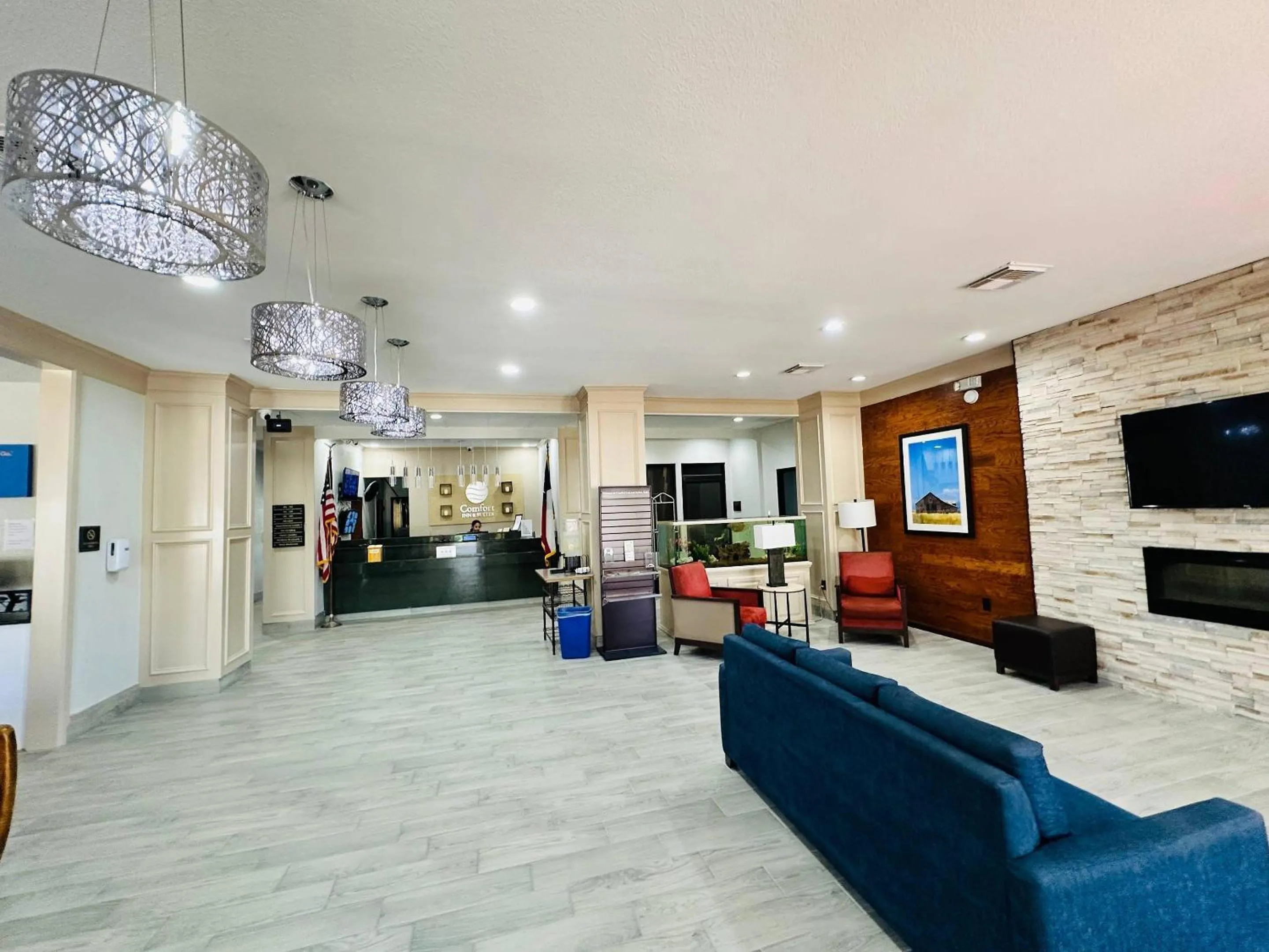Lobby or reception in Comfort Inn & Suites Houston West-Katy