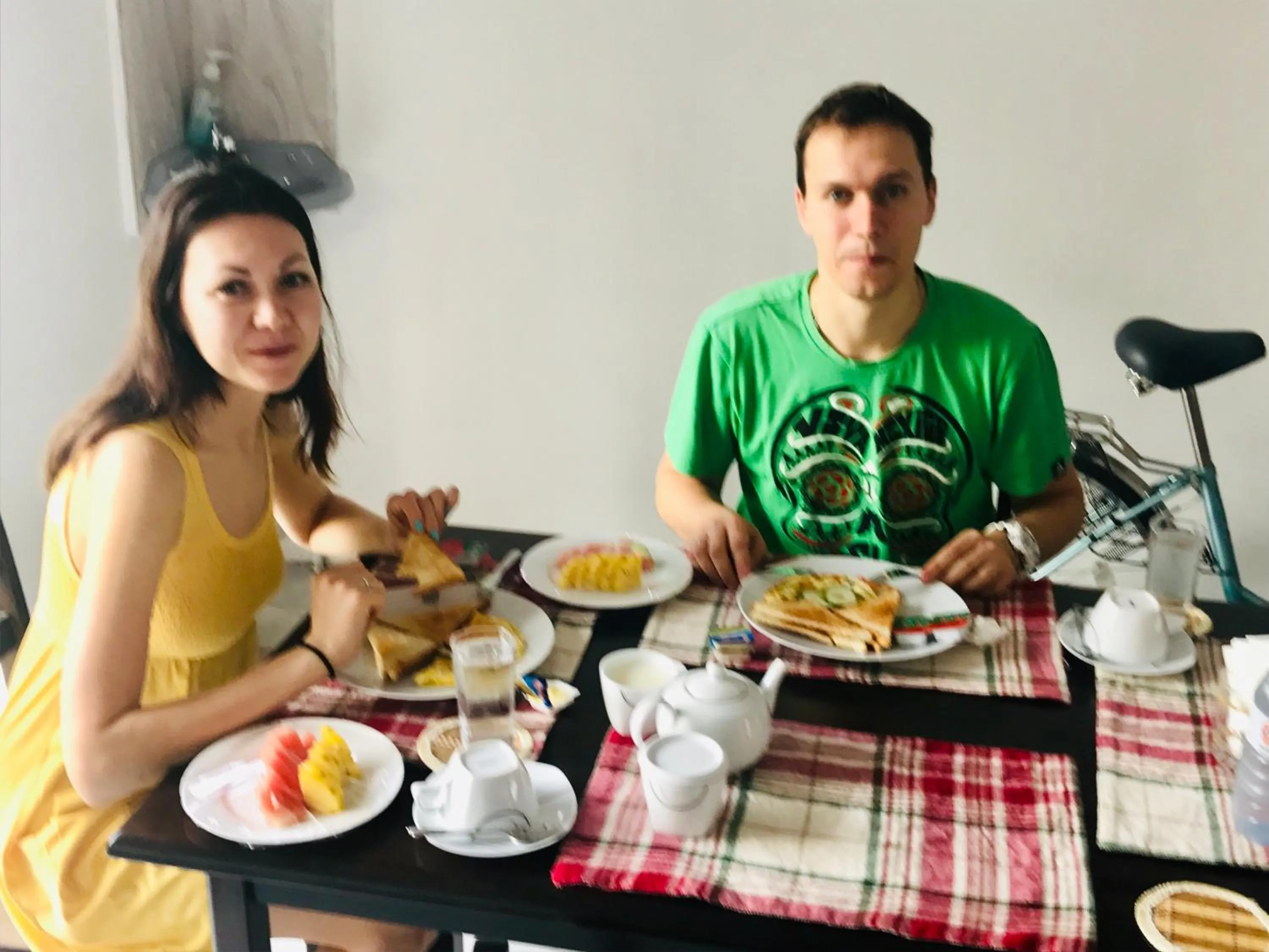 Breakfast in White Villa Airport Transit Hotel