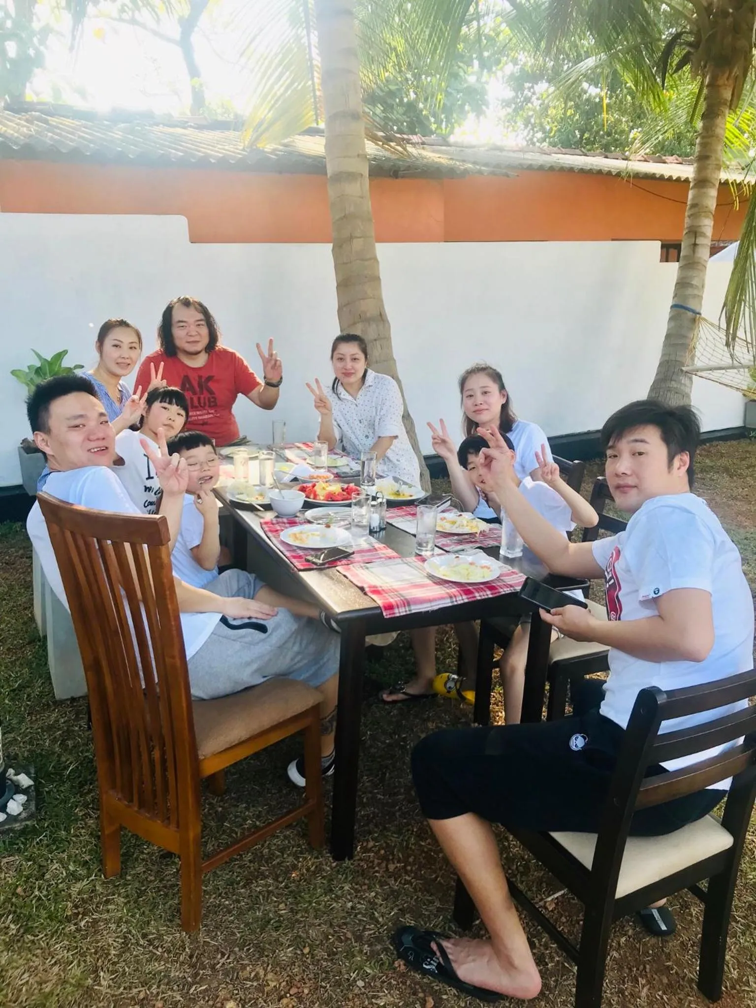 English/Irish breakfast in White Villa Airport Transit Hotel