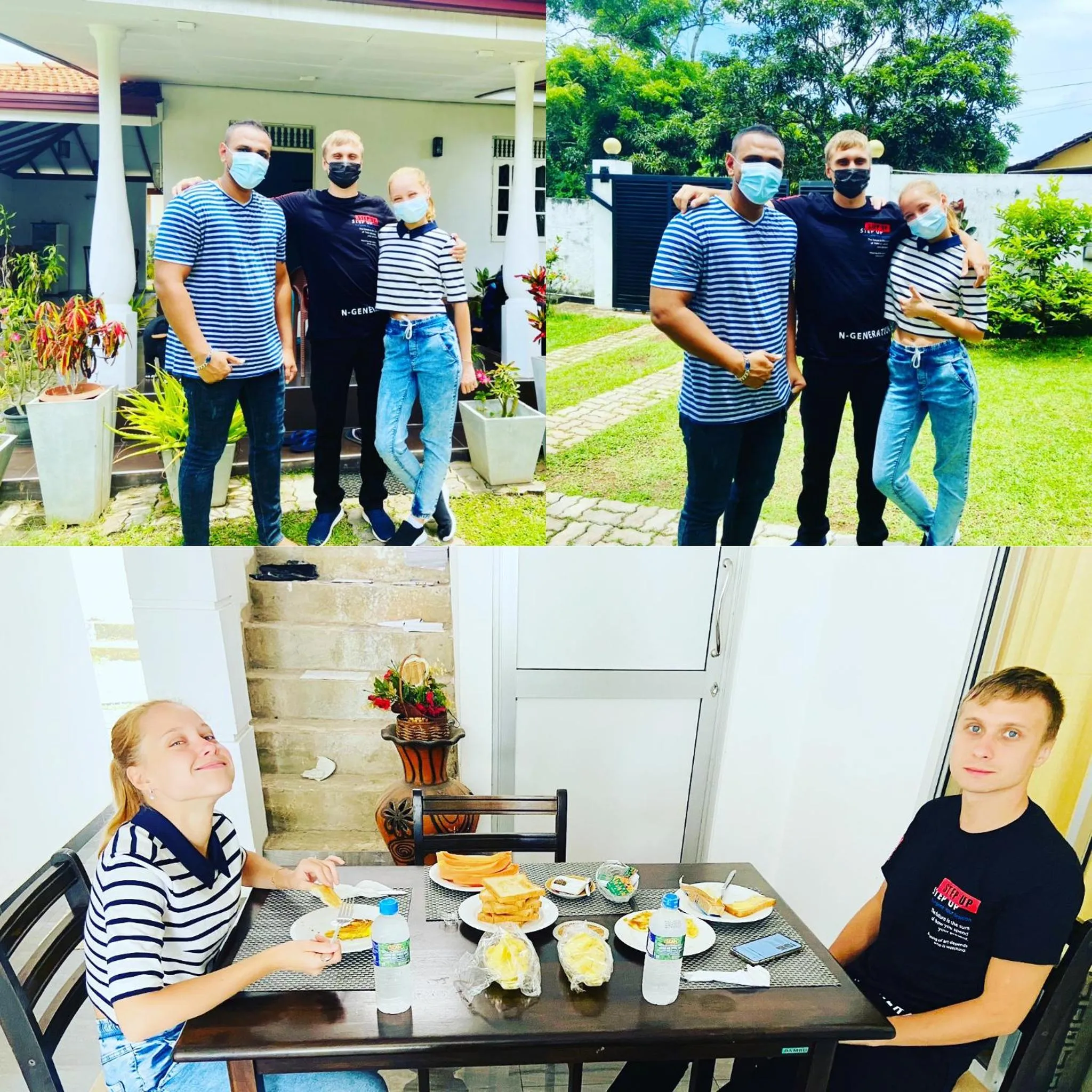 Breakfast in White Villa Airport Transit Hotel