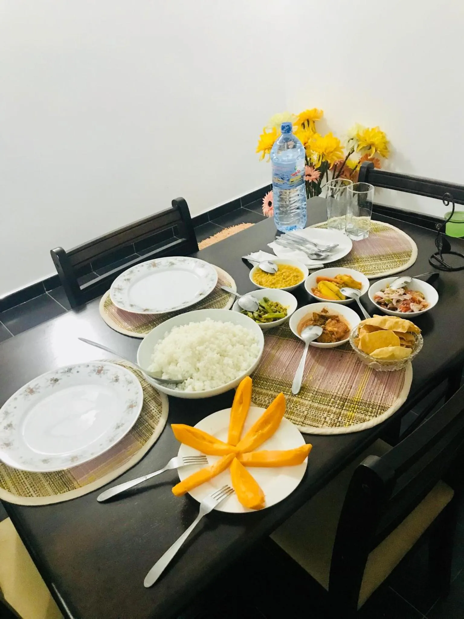 Lunch in White Villa Airport Transit Hotel